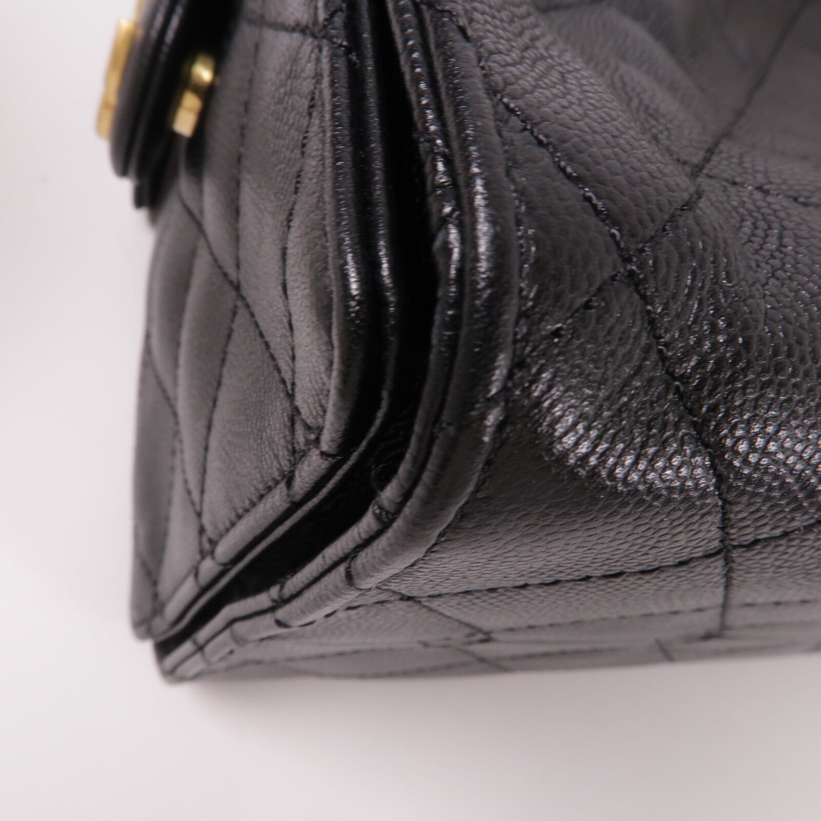 CHANEL 牛皮皮革Chanel 25 Small鏈帶肩背袋