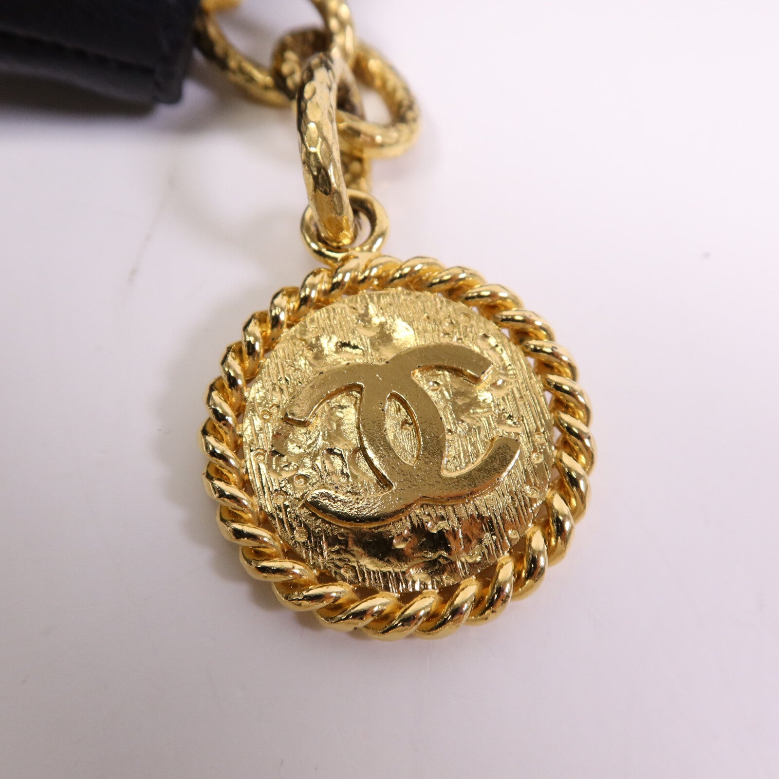 CHANEL 牛皮皮革Vintage Tote Bag金扣手挽袋