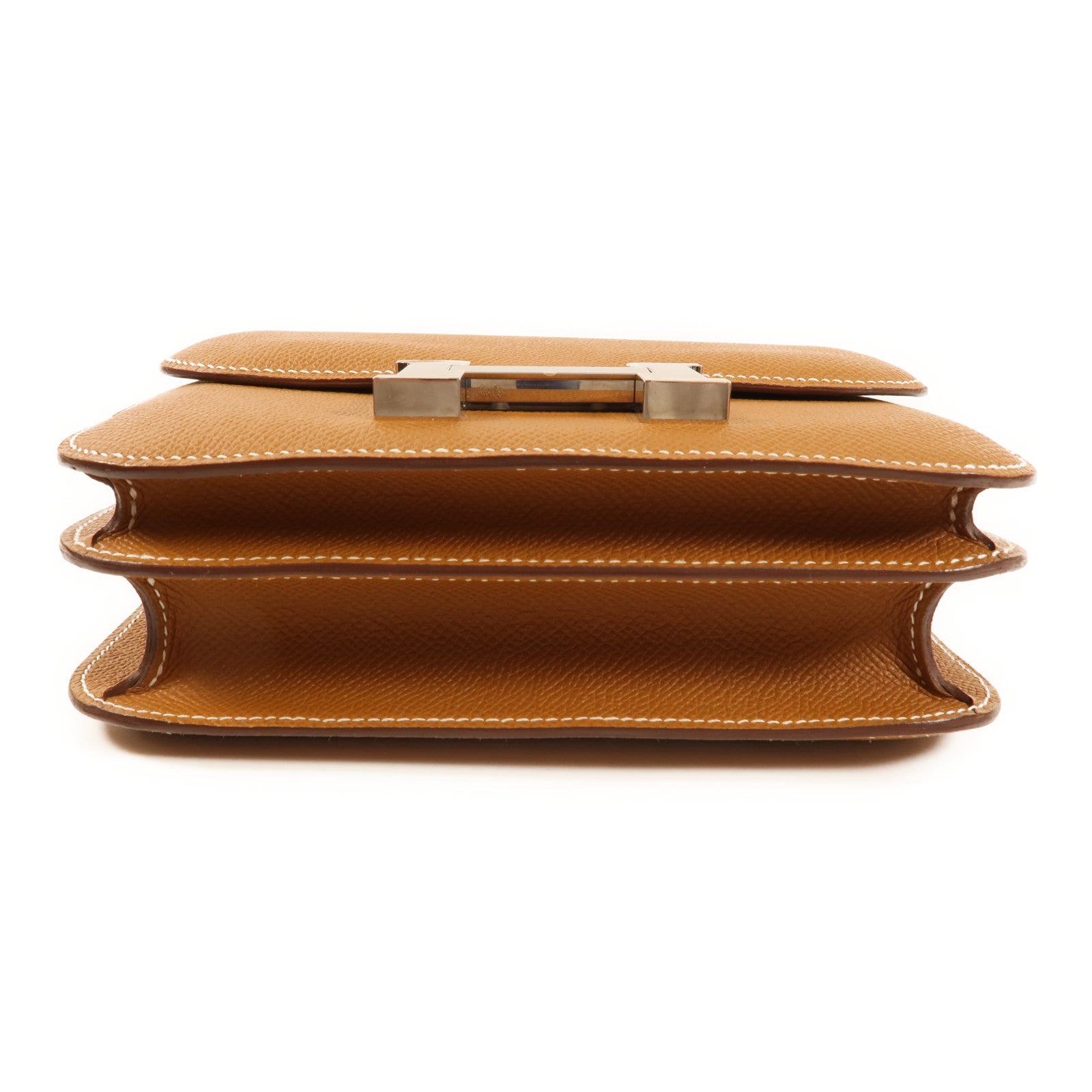 HERMES PHW Constance Mini Shoulder Bag Epsom Leather 37 Gold