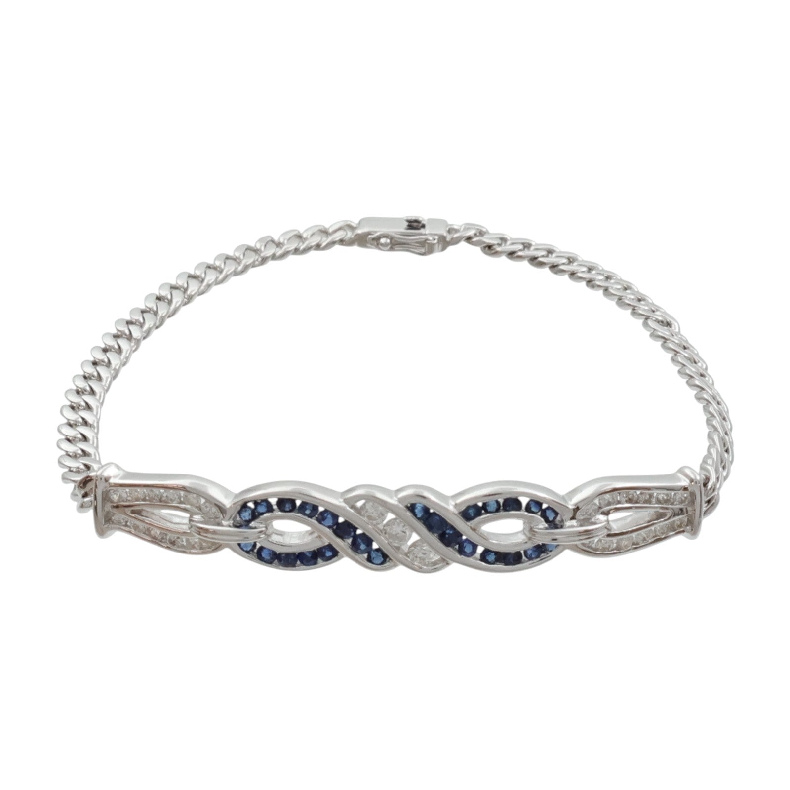 JEWELRY 18K白金Diamond Bracelet鑽石手鏈