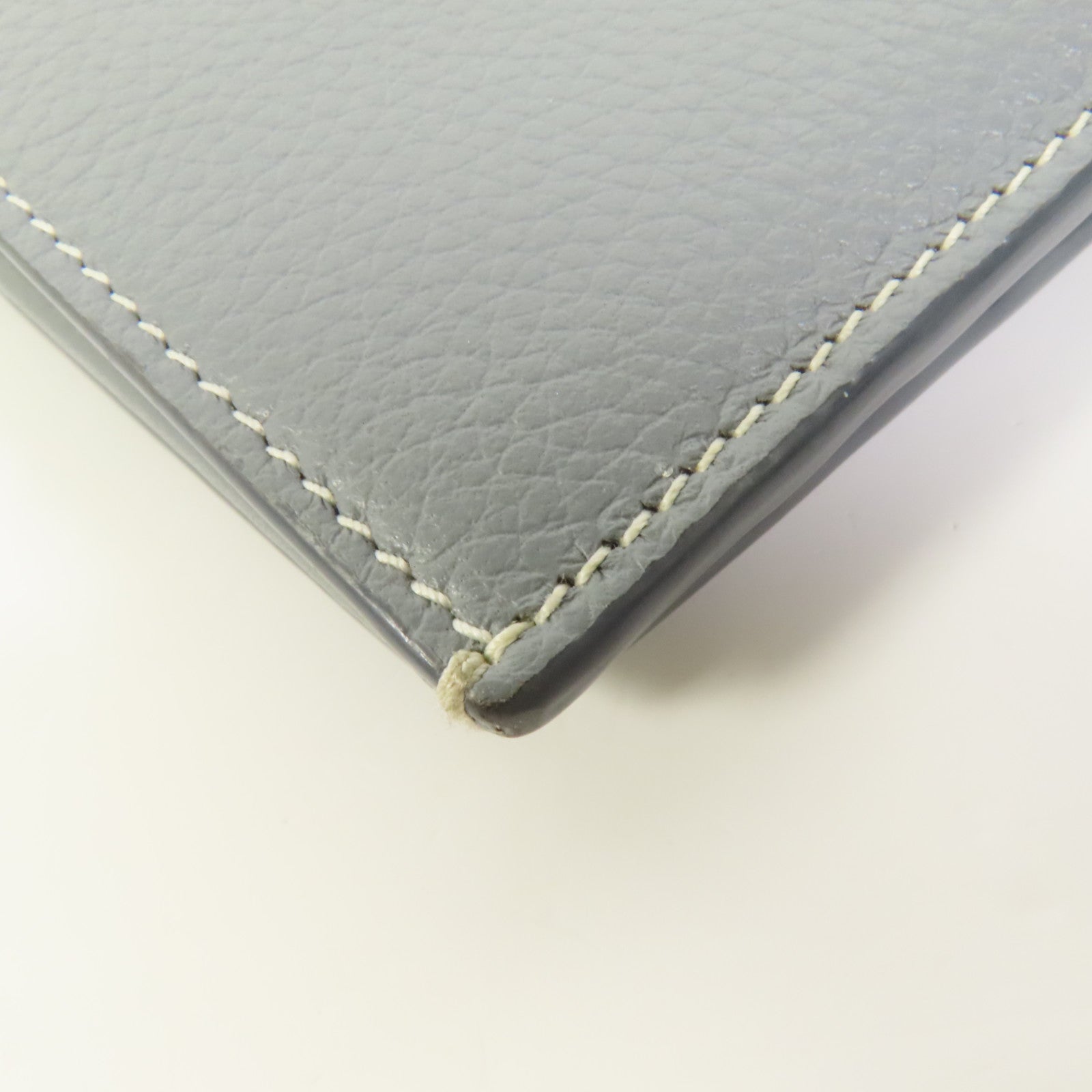 Dior 牛皮皮革Long Wallet銀扣長錢包