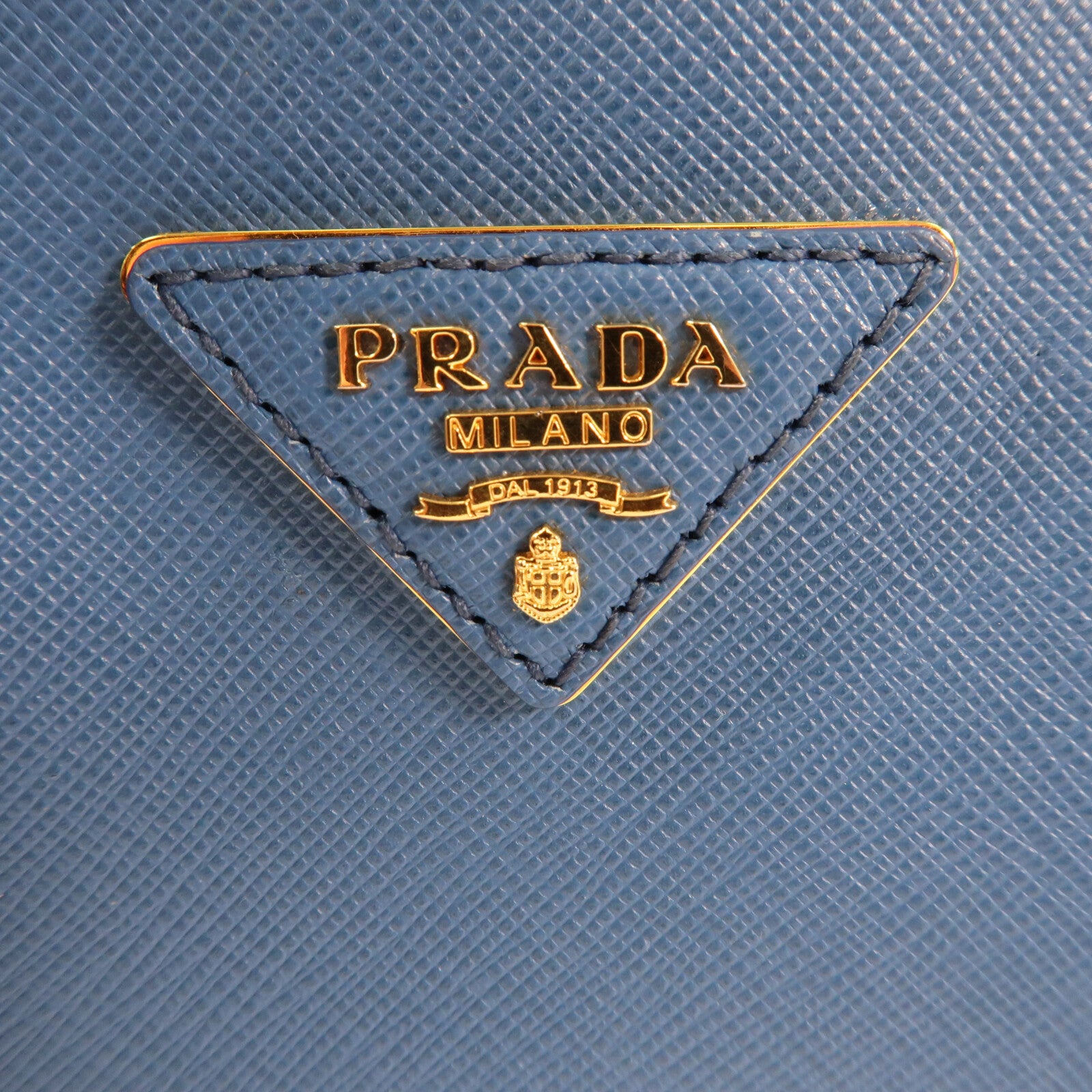 PRADA 牛皮皮革Galleria Bag金扣手挽肩背兩用袋