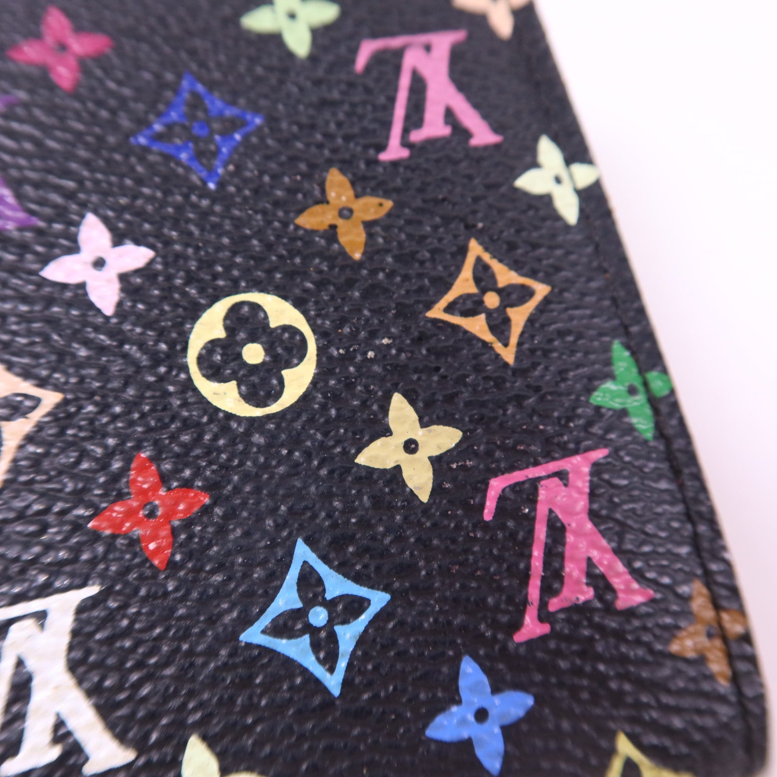 LOUIS VUITTON Monogram Multicolore Long Bifold Wallet金扣長錢包