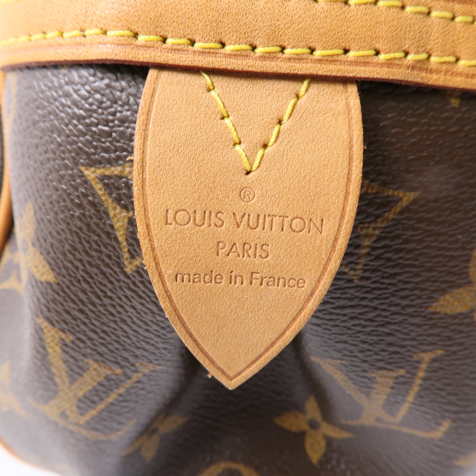 LOUIS VUITTON Monogram Montorgueil PM金扣肩背袋棕色