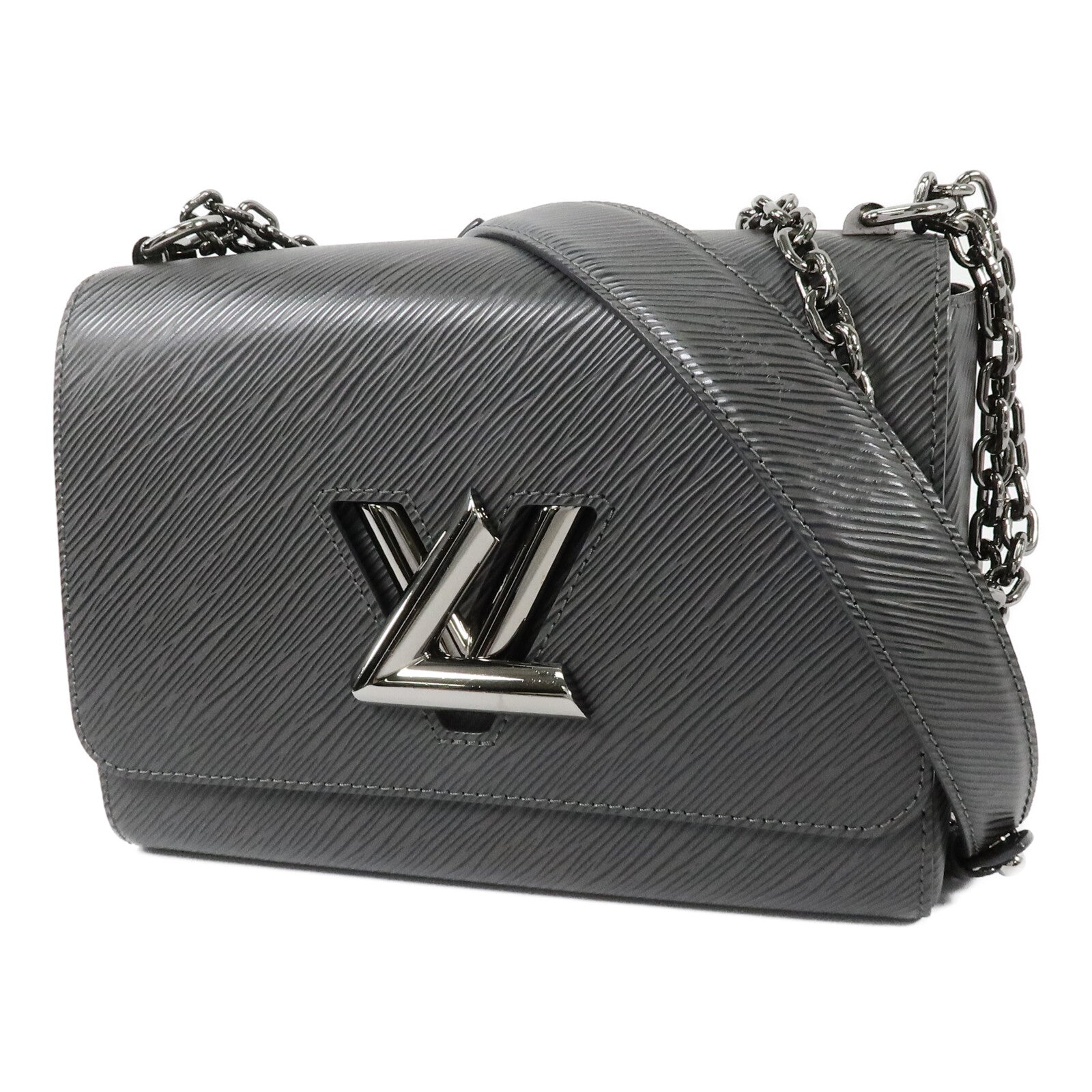 LOUIS VUITTON Epi Twist MM鏈帶手挽肩背兩用袋
