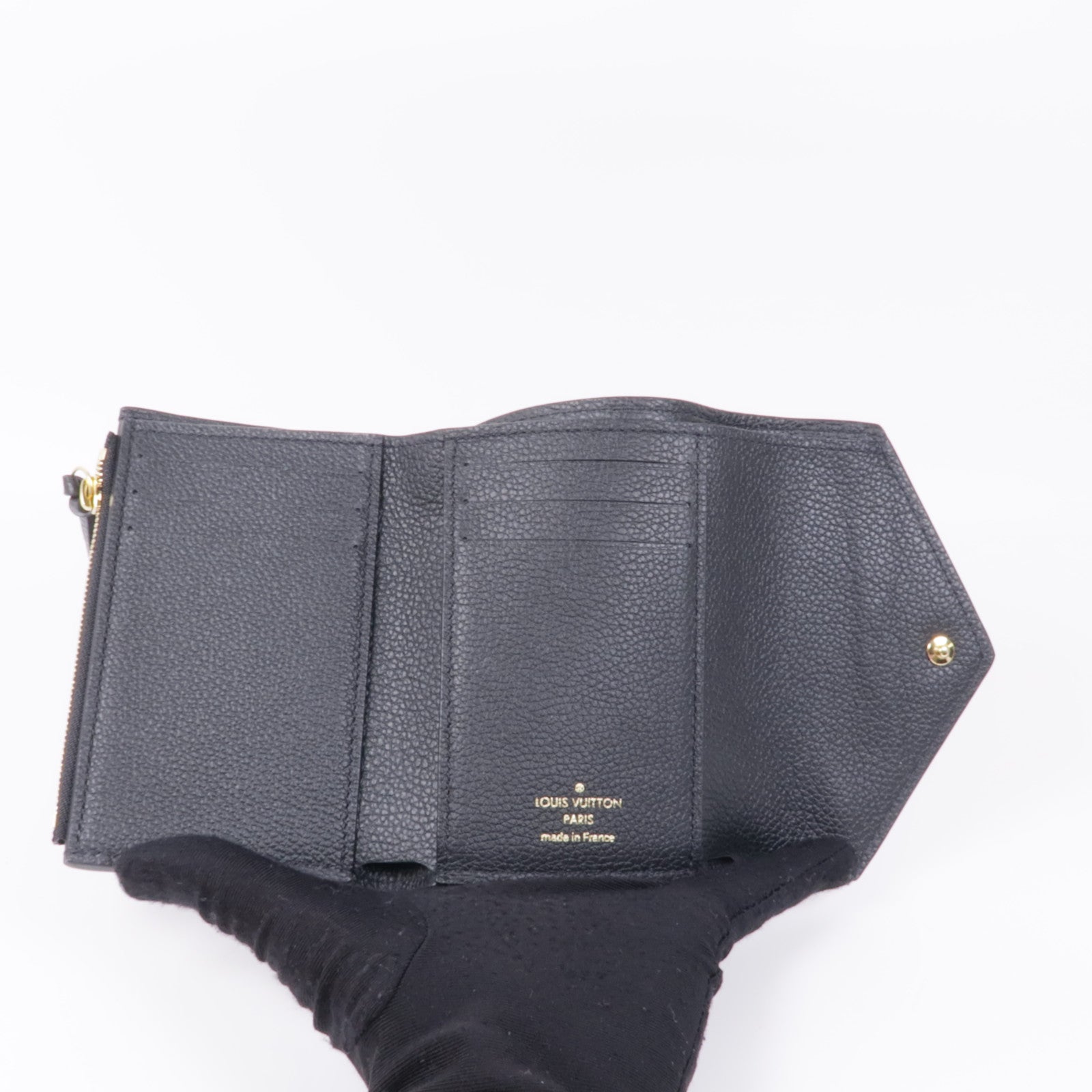LOUIS VUITTON Monogram Empreinte Victorine Wallet錢包