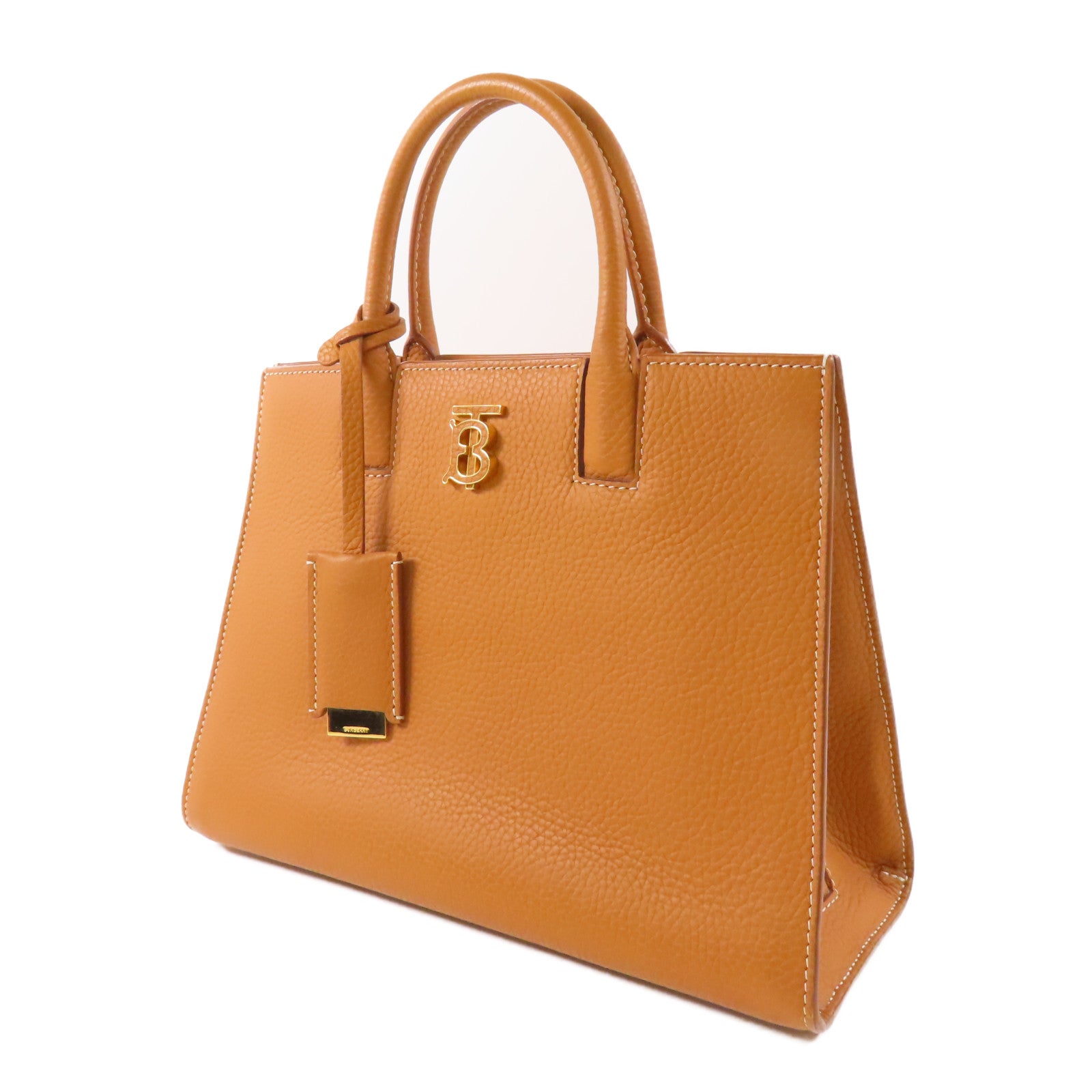 BURBERRY 牛皮皮革2 Way Shoulder Bag金扣手挽肩背兩用袋