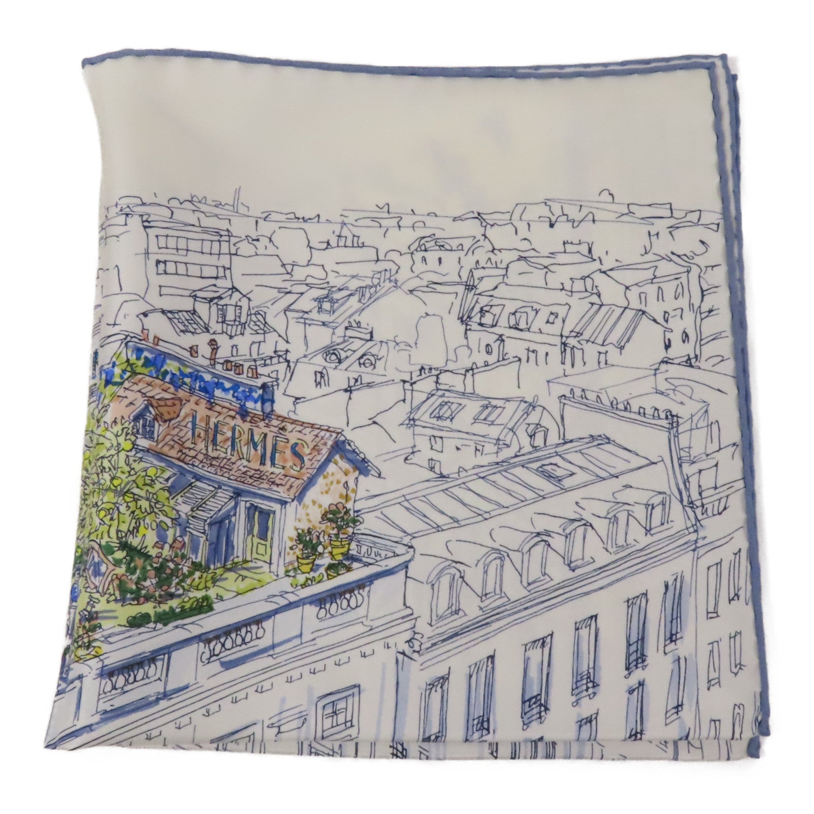 HERMES 絲質Scarf 40x40絲巾