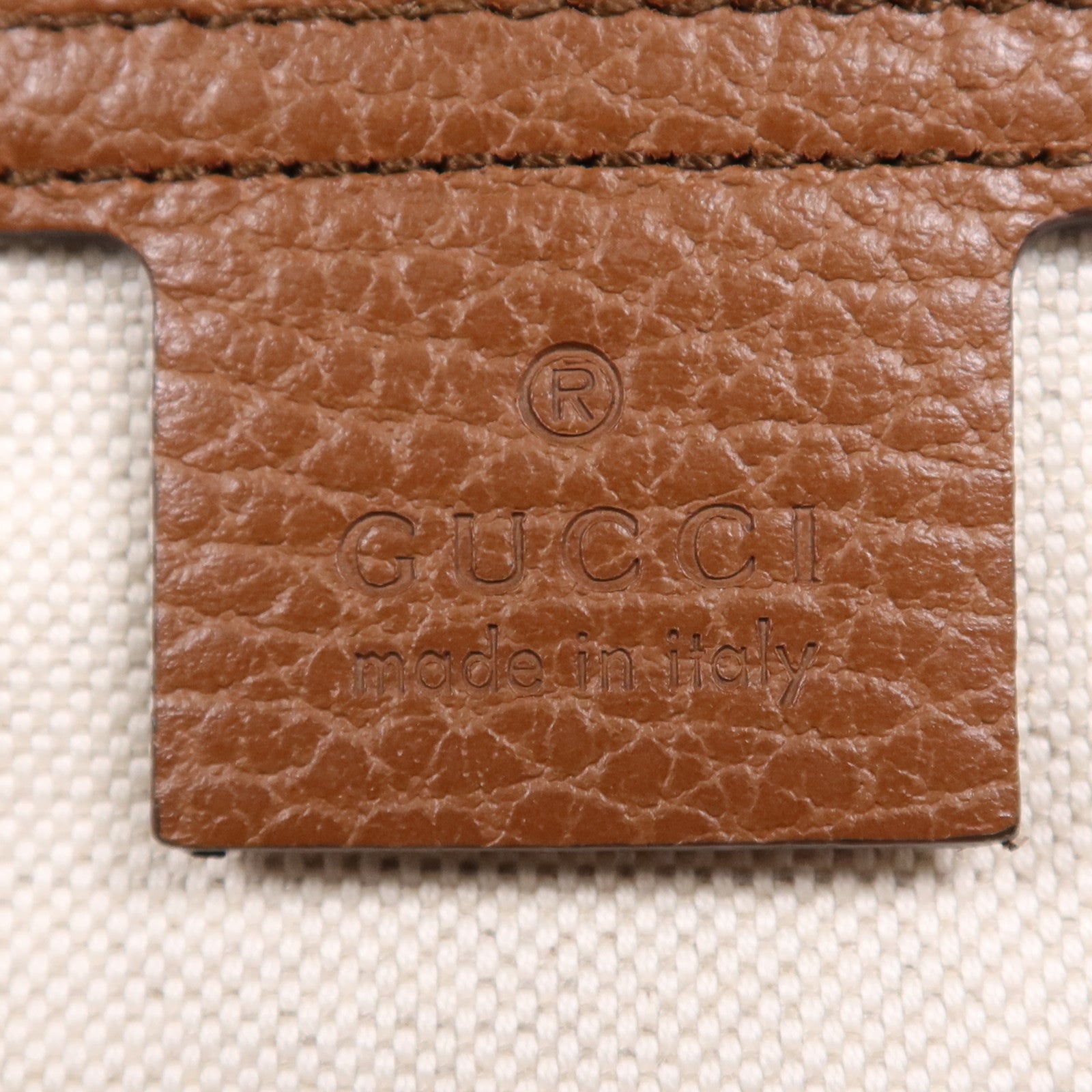 GUCCI 牛仔布Tote Bag金扣手挽袋