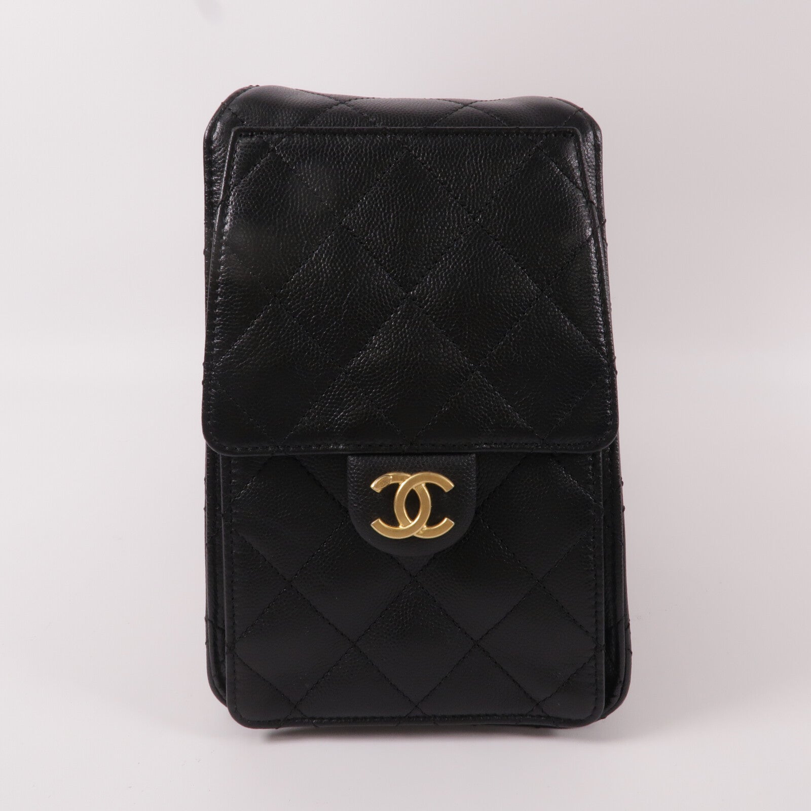 CHANEL 牛皮皮革Chanel 25 Small鏈帶肩背袋