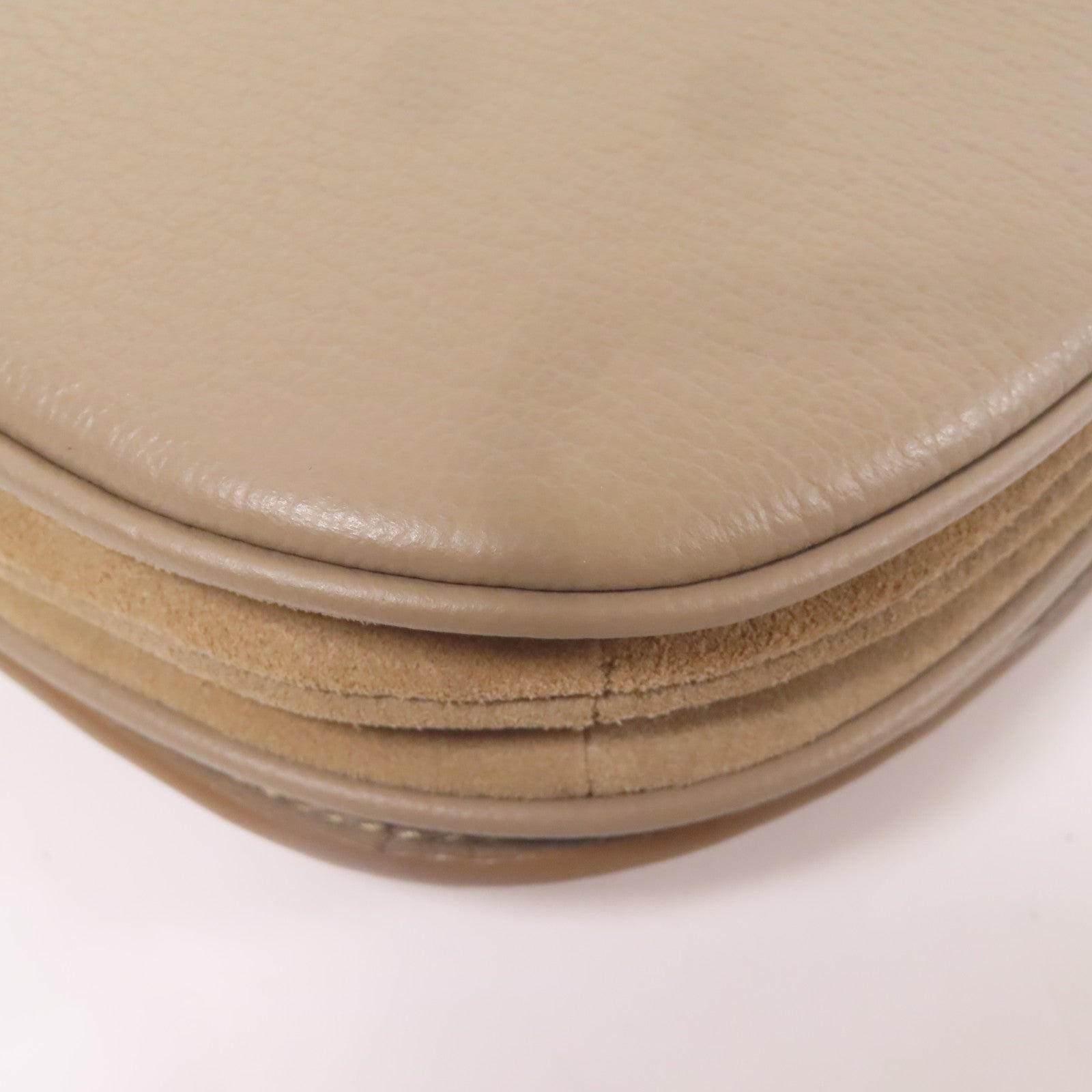 SEE BY CHLOE 麂皮/牛皮皮革Shoulder Bag金扣肩背袋