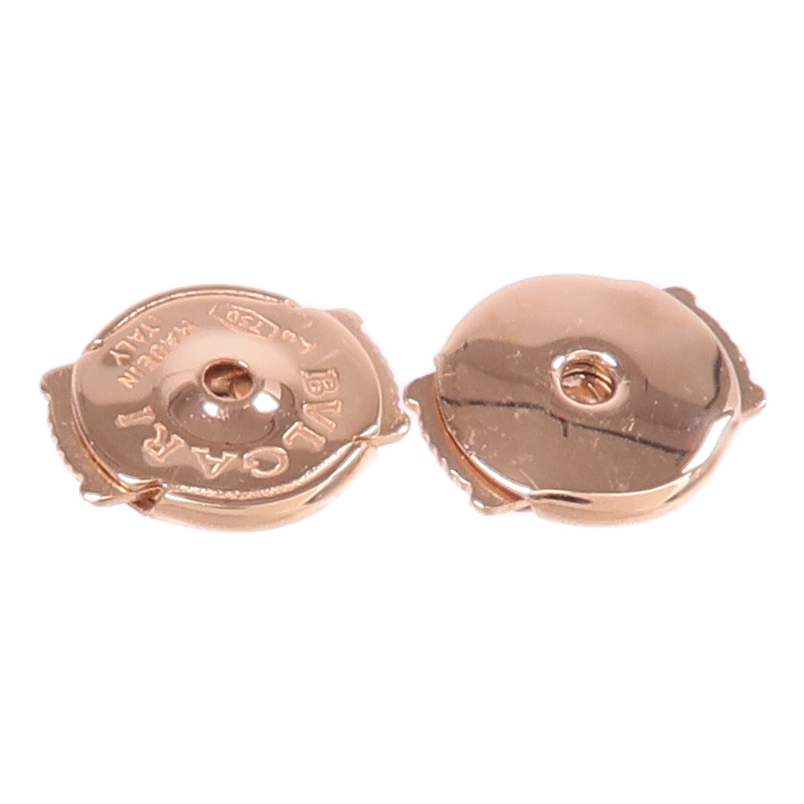 BVLGARI 18K玫瑰金/陶瓷B.zero1 Earrings耳環
