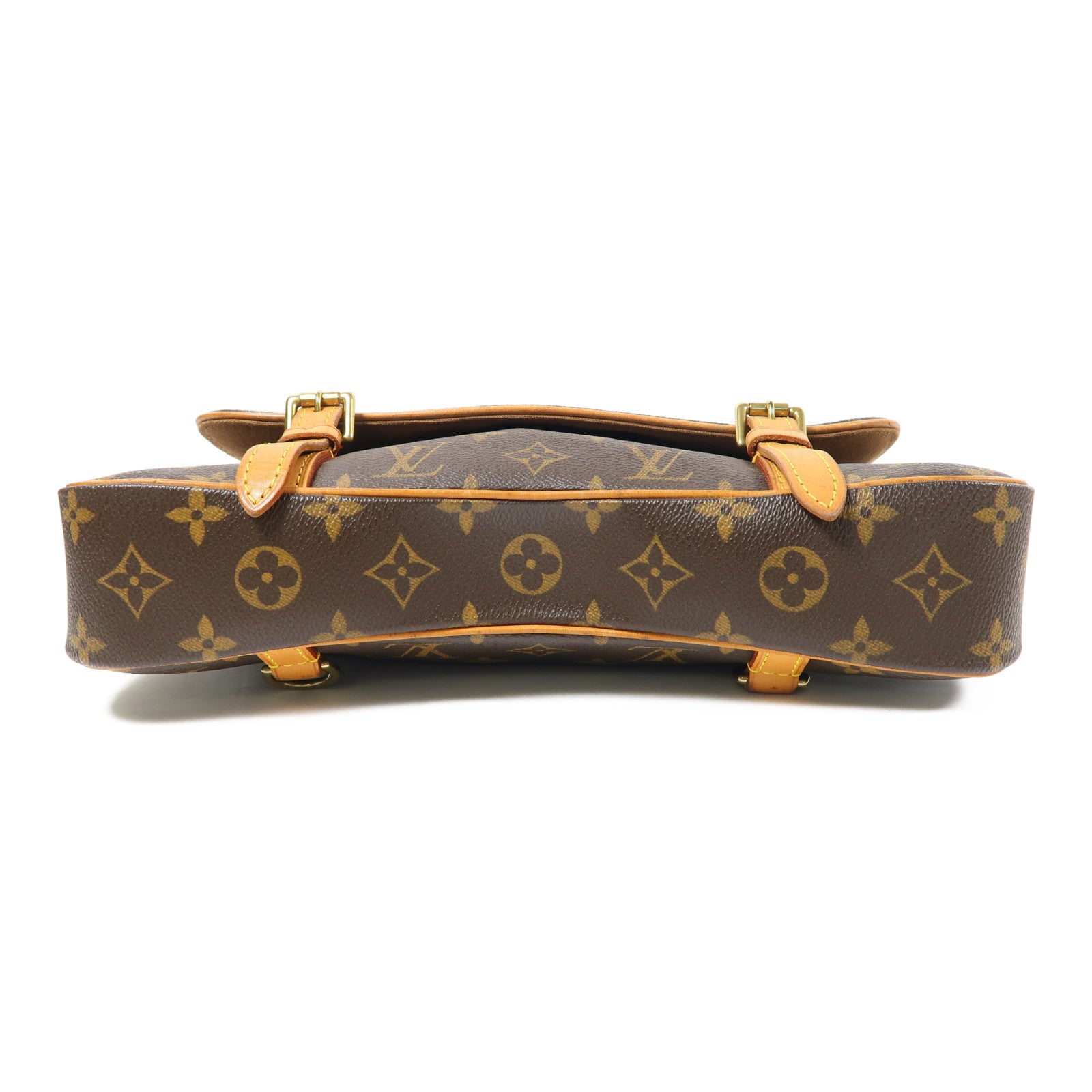 LOUIS VUITTON Monogram Sac Marelle A Dos金扣手挽肩背兩用袋啡色