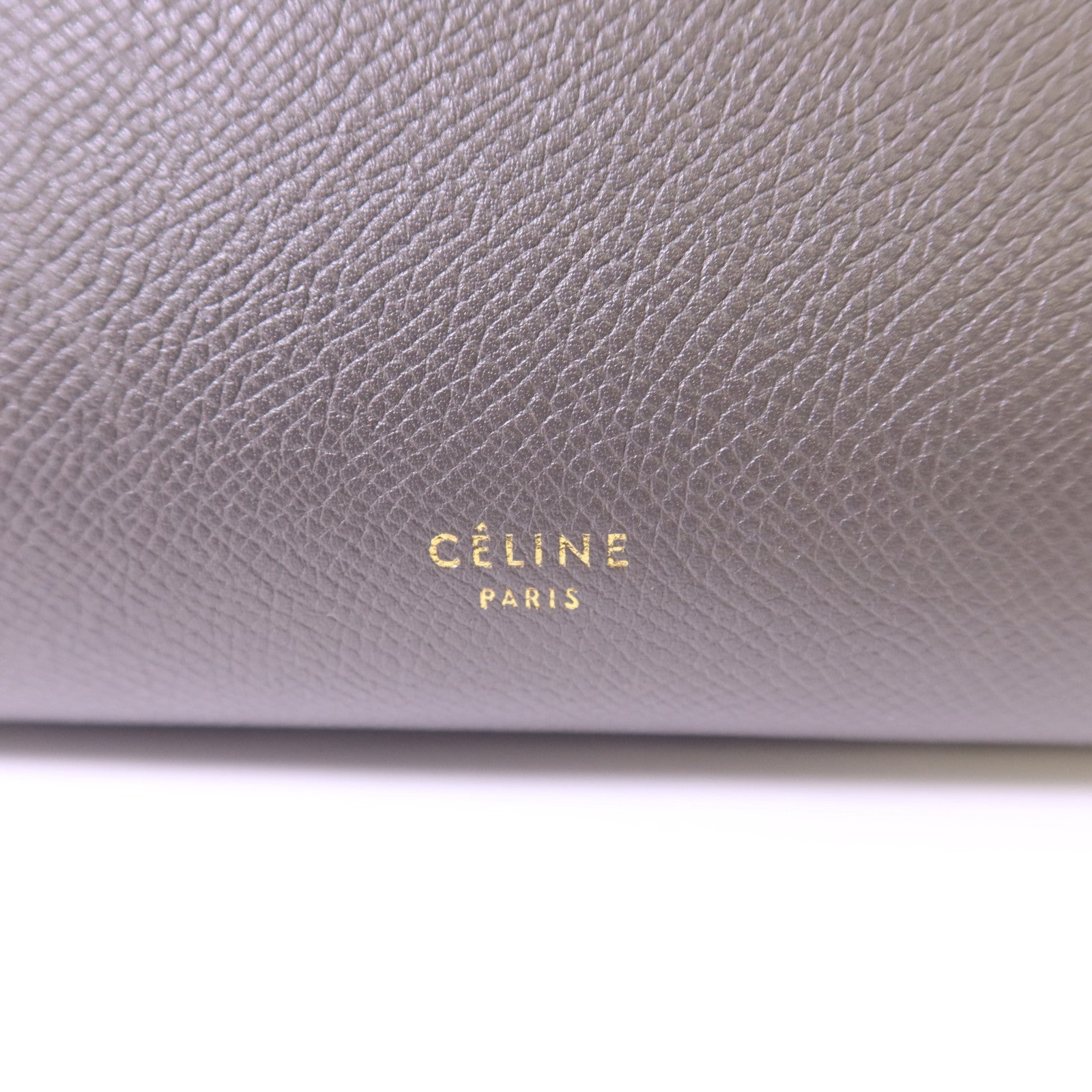 CELINE 牛皮皮革Micro Belt Bag金扣手挽肩背兩用袋