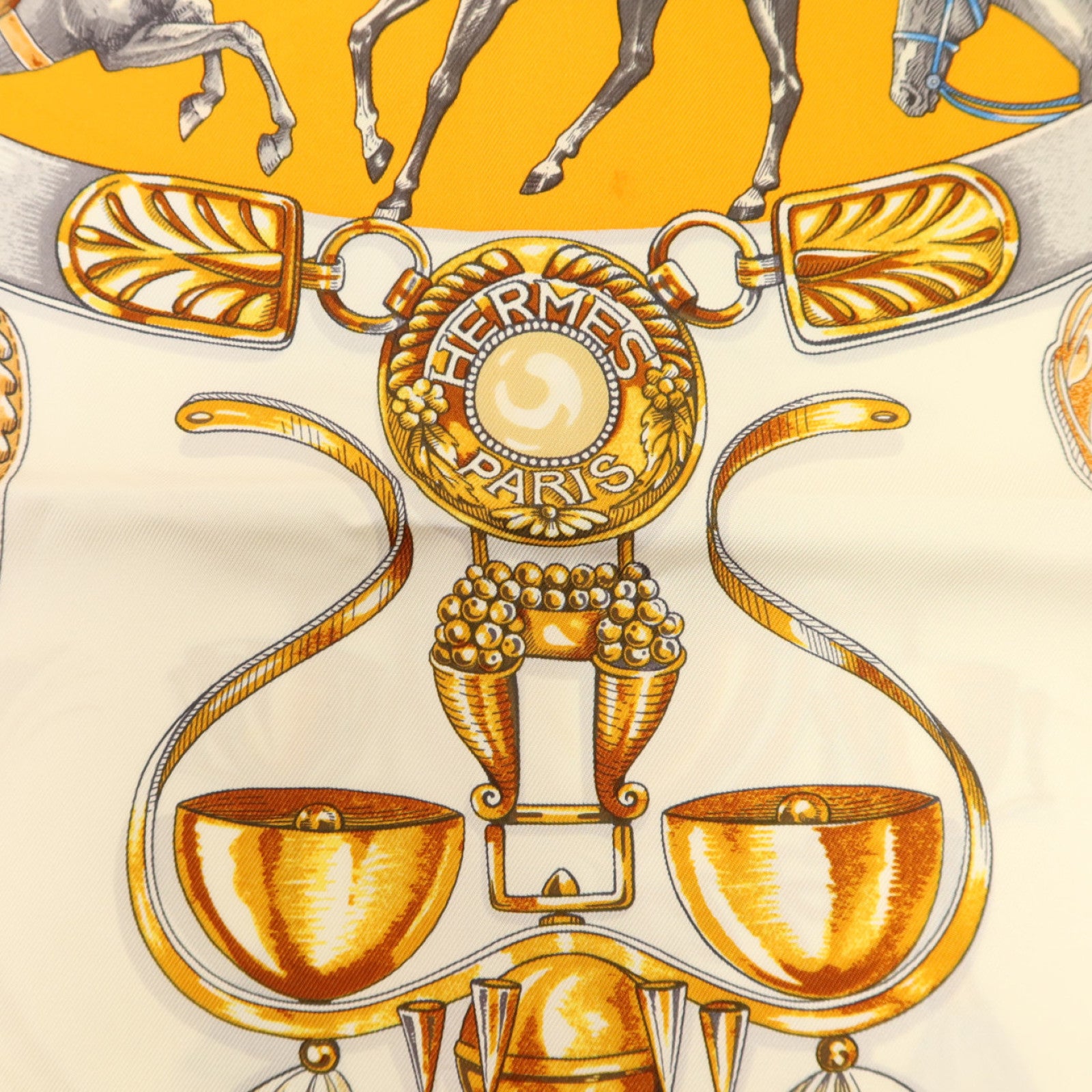 HERMES 絲質Scarf 90X90絲巾