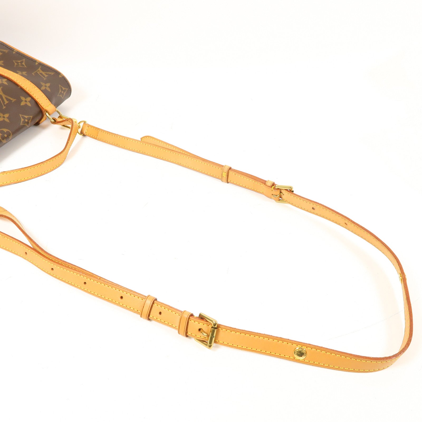LOUIS VUITTON Monogram Sac Marelle A Dos金扣手挽肩背兩用袋啡色