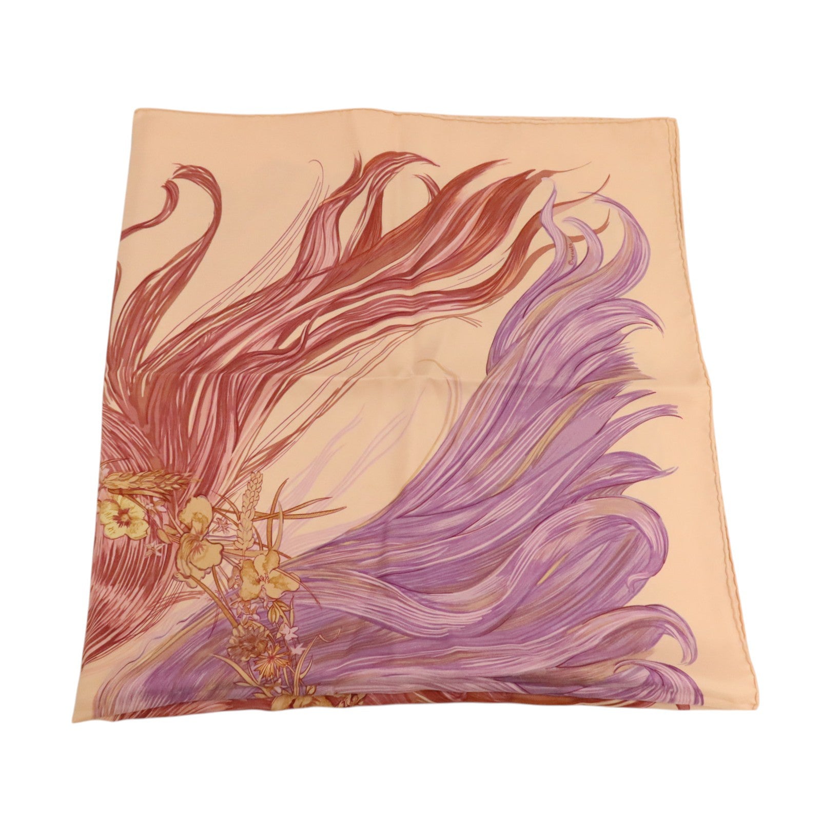 HERMES 絲質Scarf 90x90cm絲巾