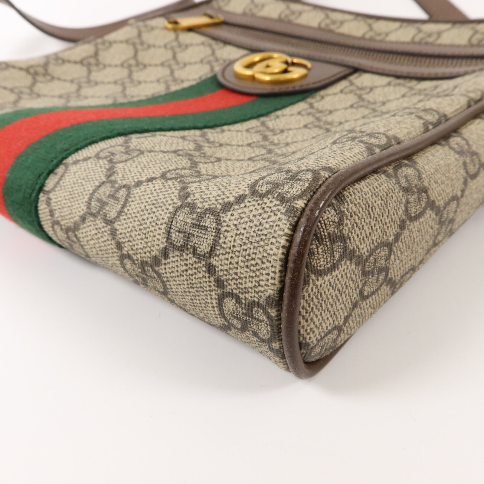 GUCCI 塗層帆布Ophidia Small Messenger Bag肩背袋