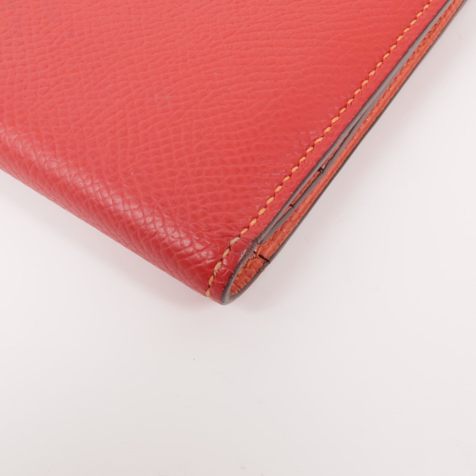 HERMES Epsom皮革Bearn Long Wallet銀扣長錢包Rose Jaipur