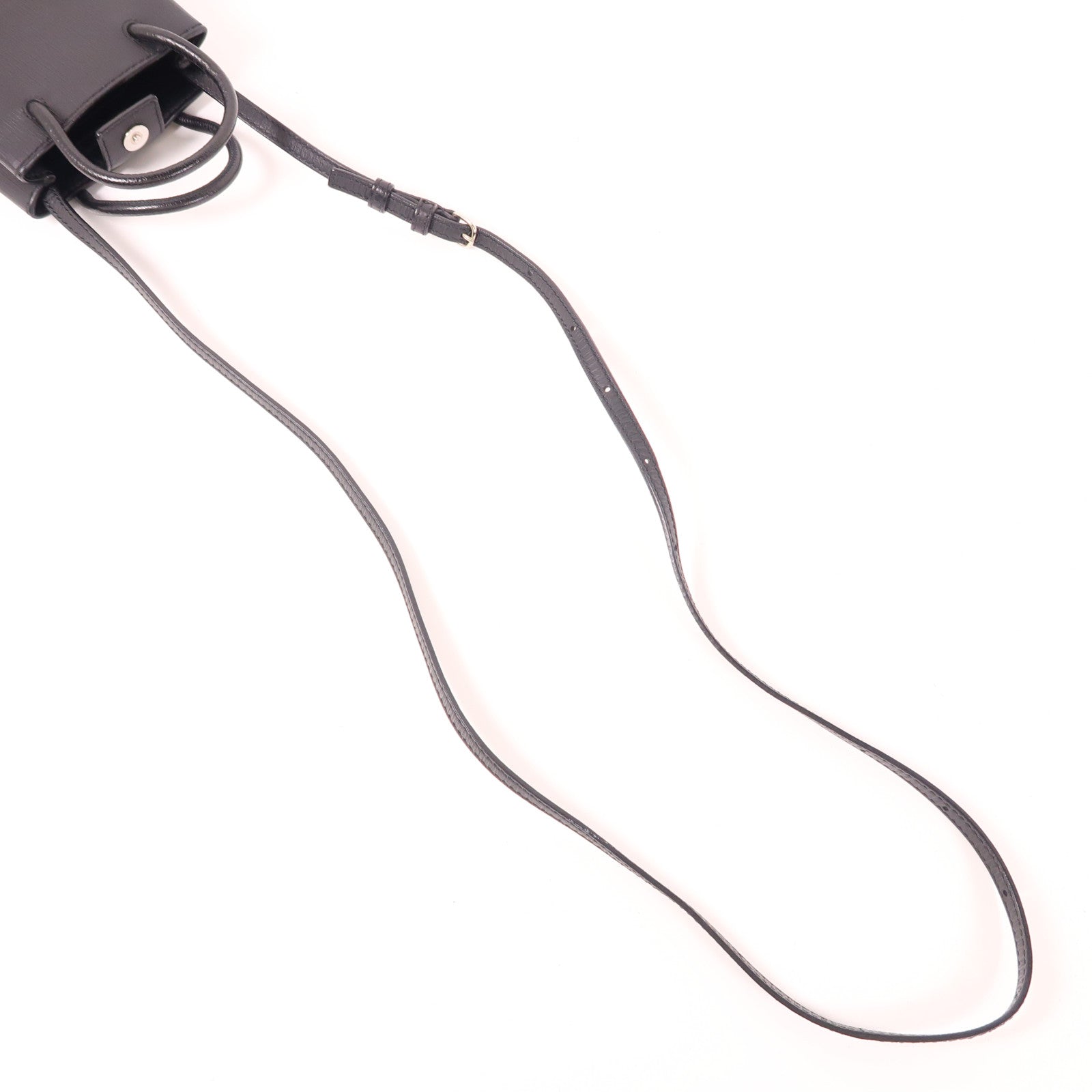 BALENCIAGA 牛皮皮革2 Way Shoulder銀扣手挽肩背兩用袋