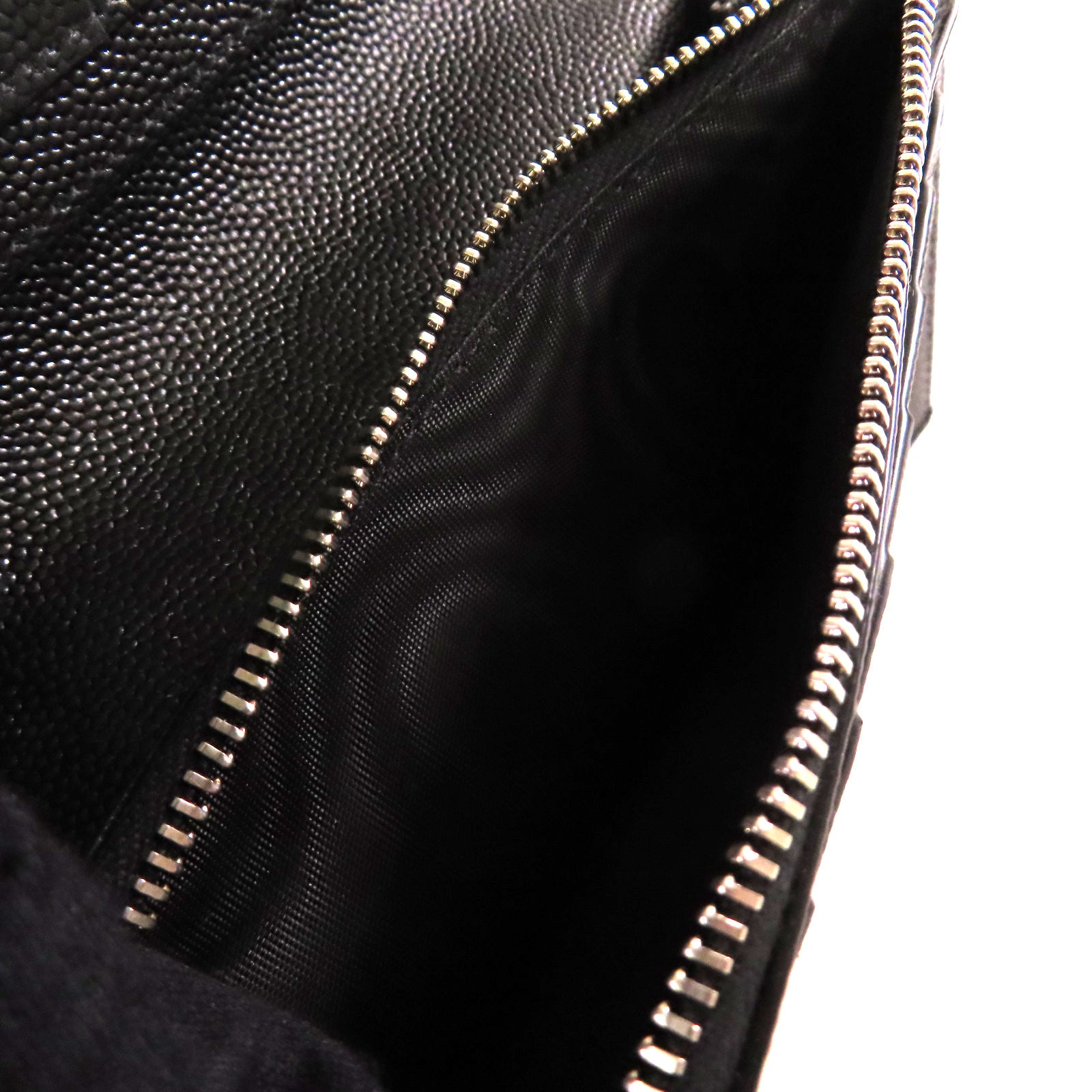 SAINT LAURENT 牛皮皮革Long Wallet長錢包黑色