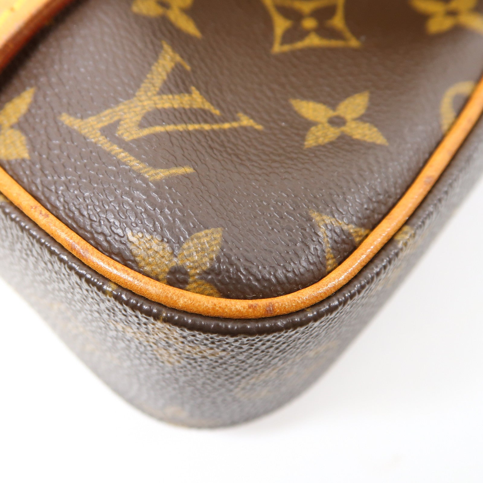 LOUIS VUITTON Monogram Sac Marelle A Dos金扣手挽肩背兩用袋啡色