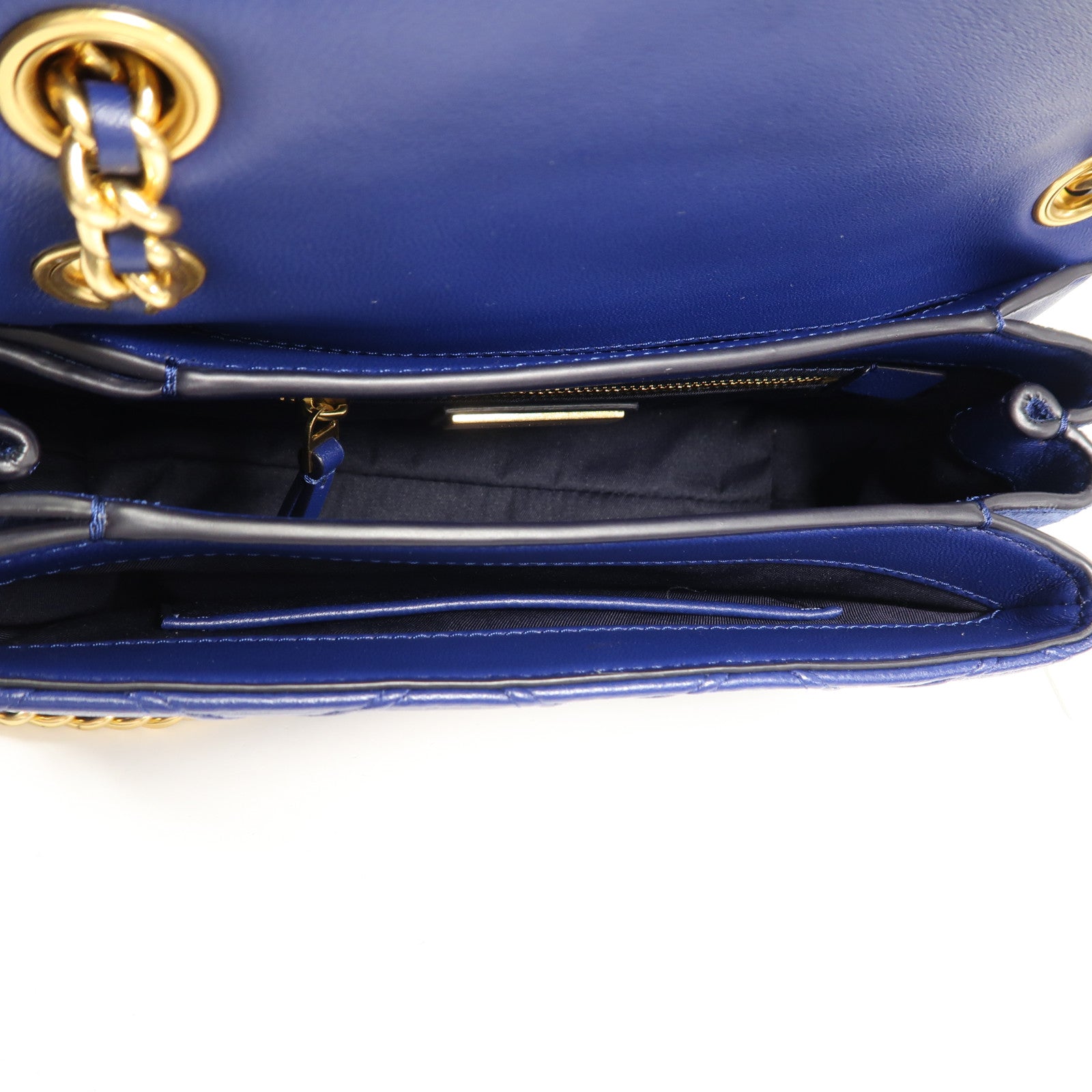 Tory Burch 羊皮皮革Chain Shoulder金扣鏈帶肩背袋