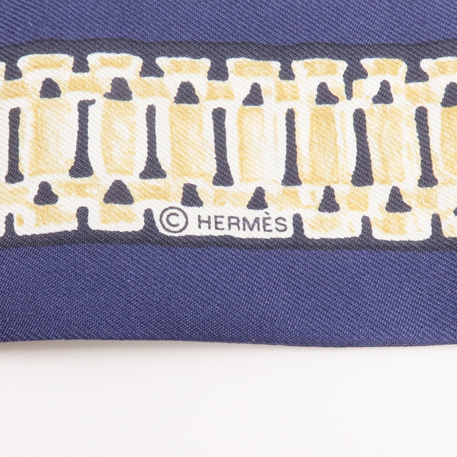 HERMES 絲質Twilly絲巾
