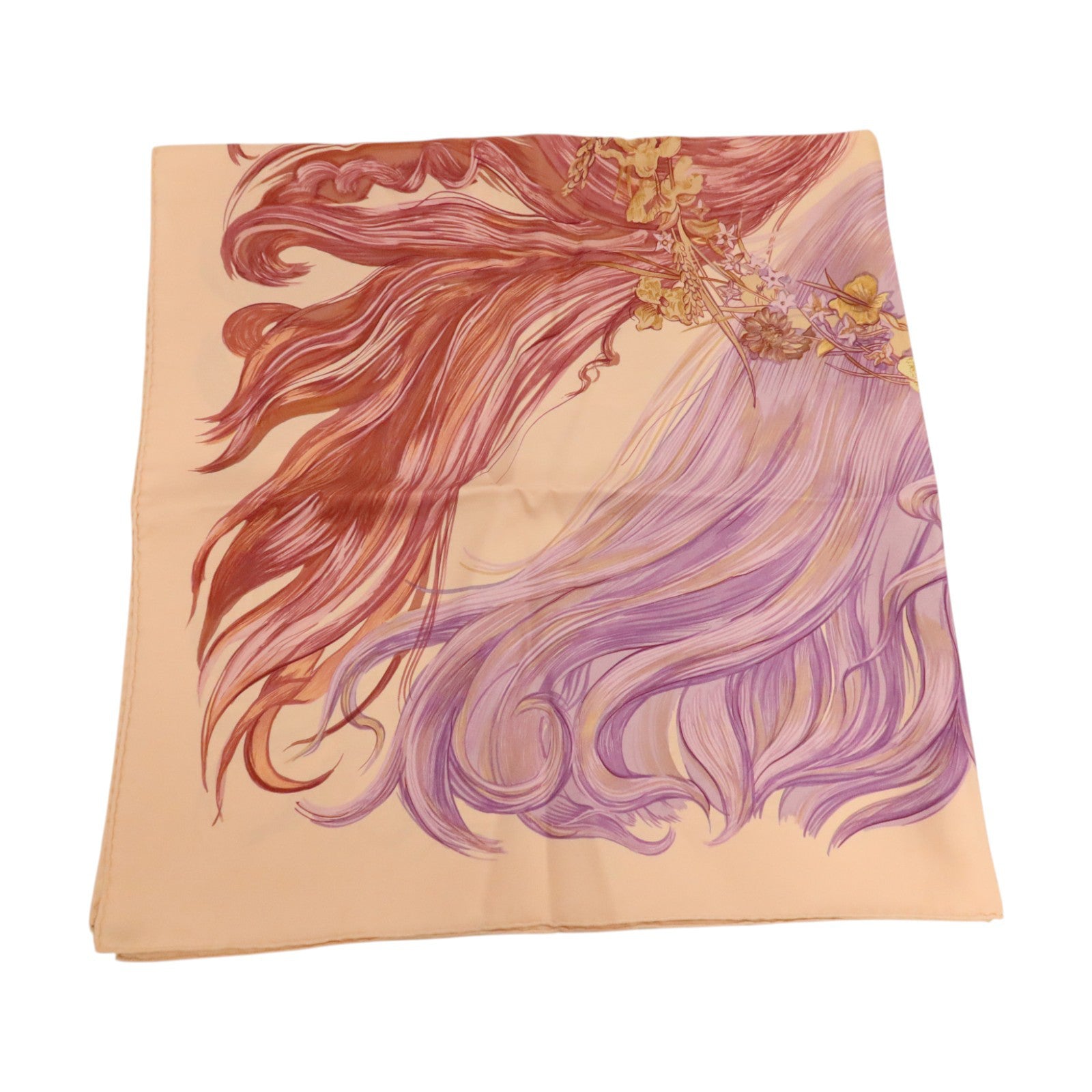 HERMES 絲質Scarf 90x90cm絲巾