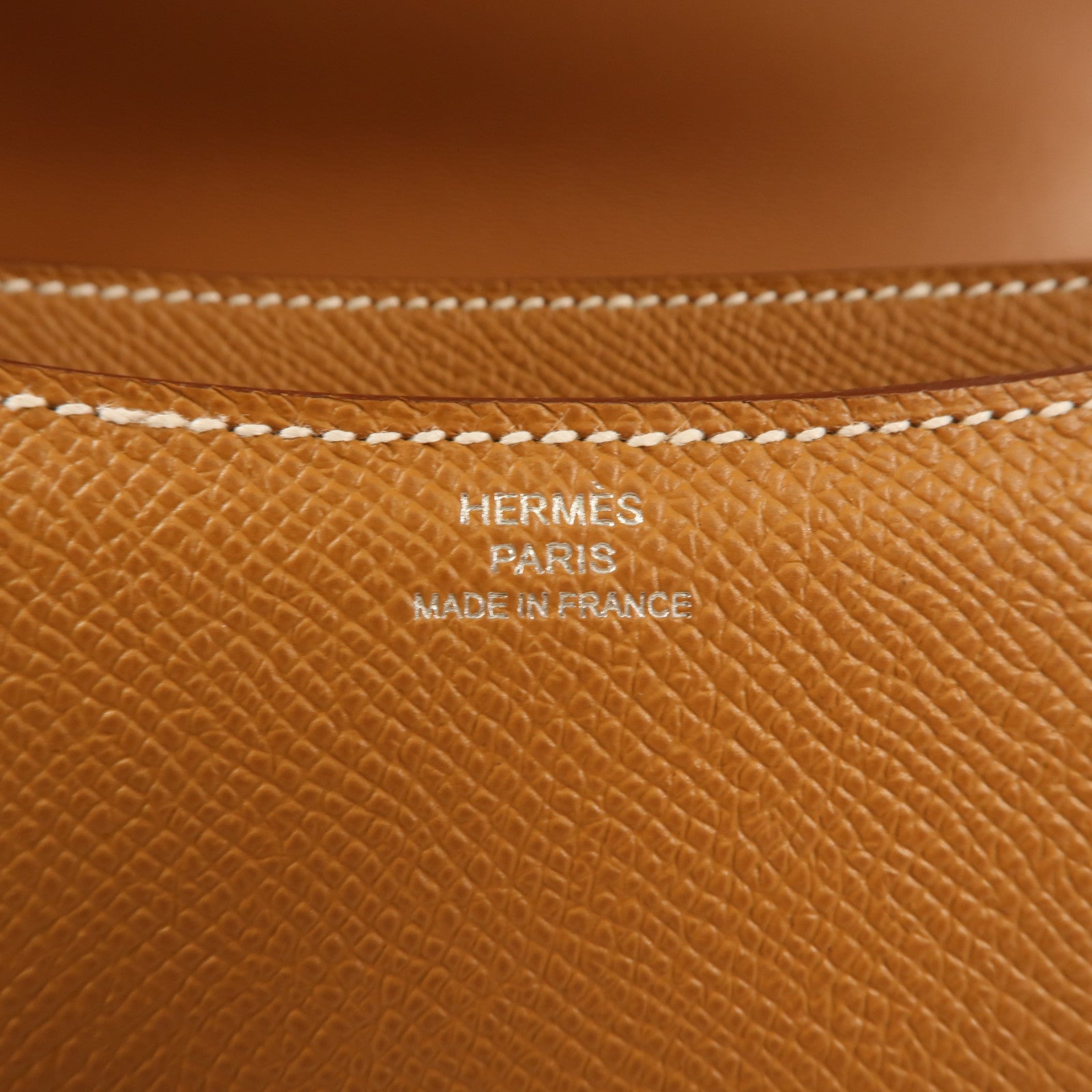 HERMES PHW Constance Mini Shoulder Bag Epsom Leather 37 Gold