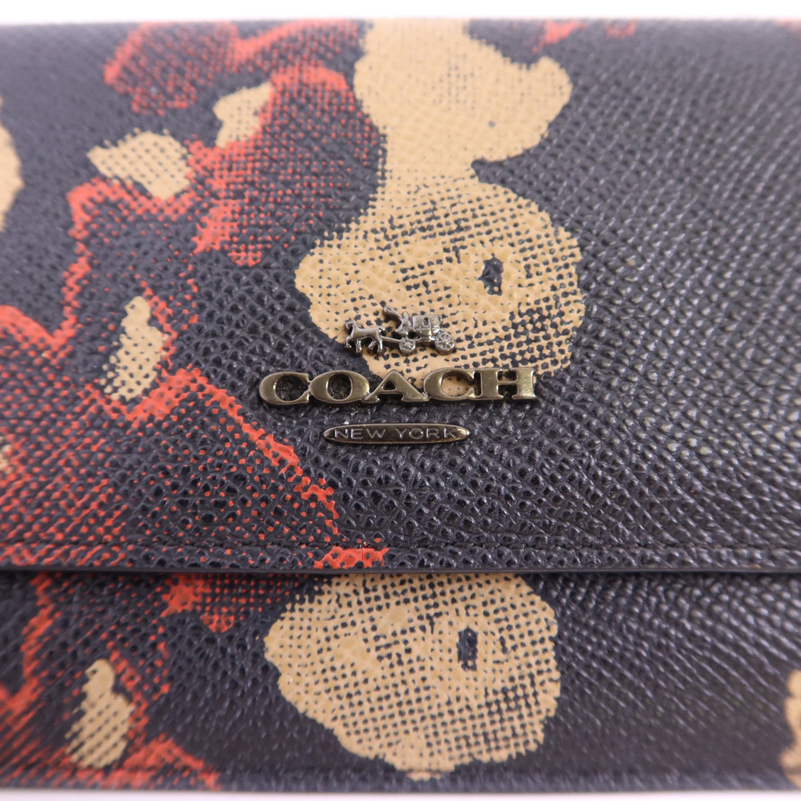COACH 牛皮皮革Long Wallet長錢包