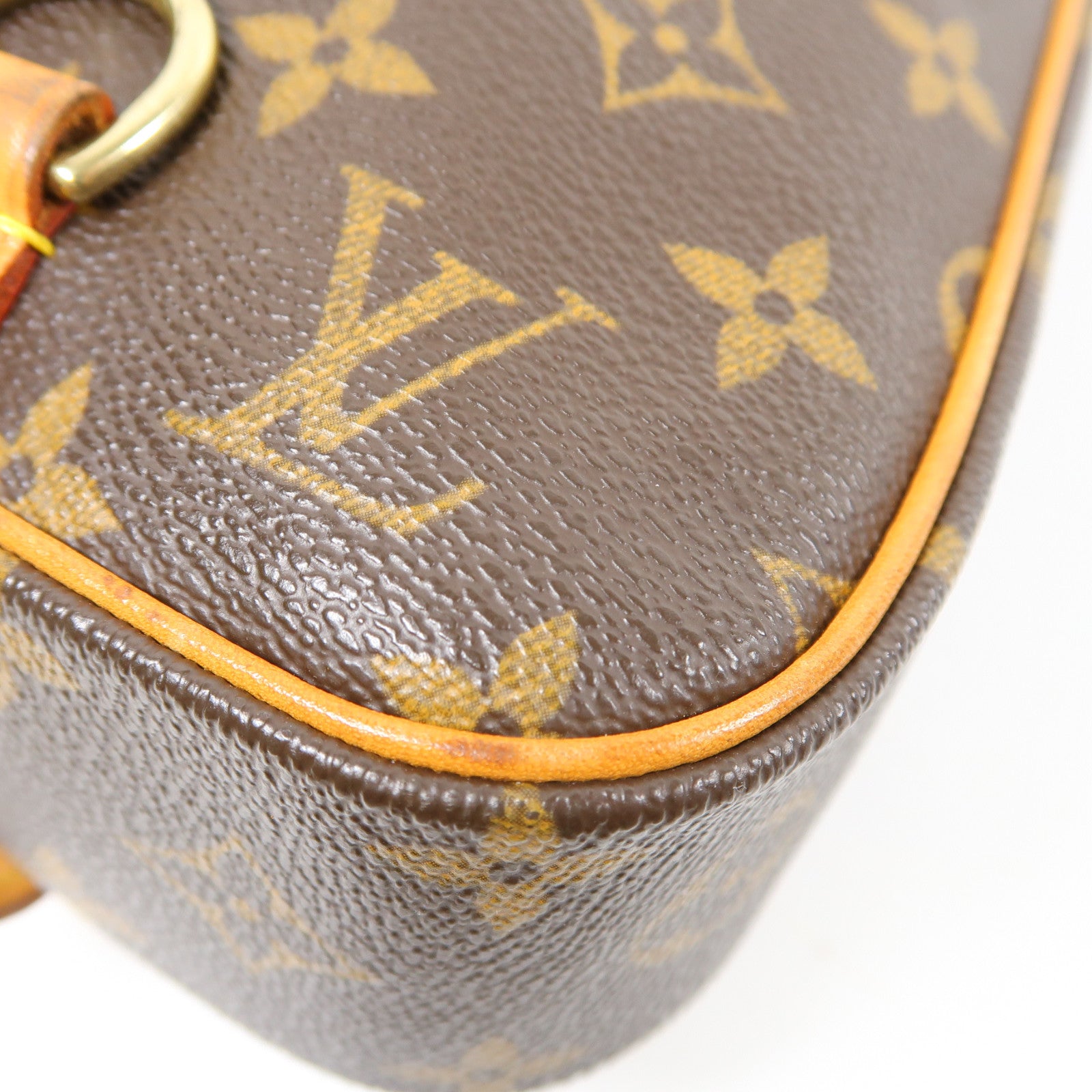 LOUIS VUITTON Monogram Sac Marelle A Dos金扣手挽肩背兩用袋啡色
