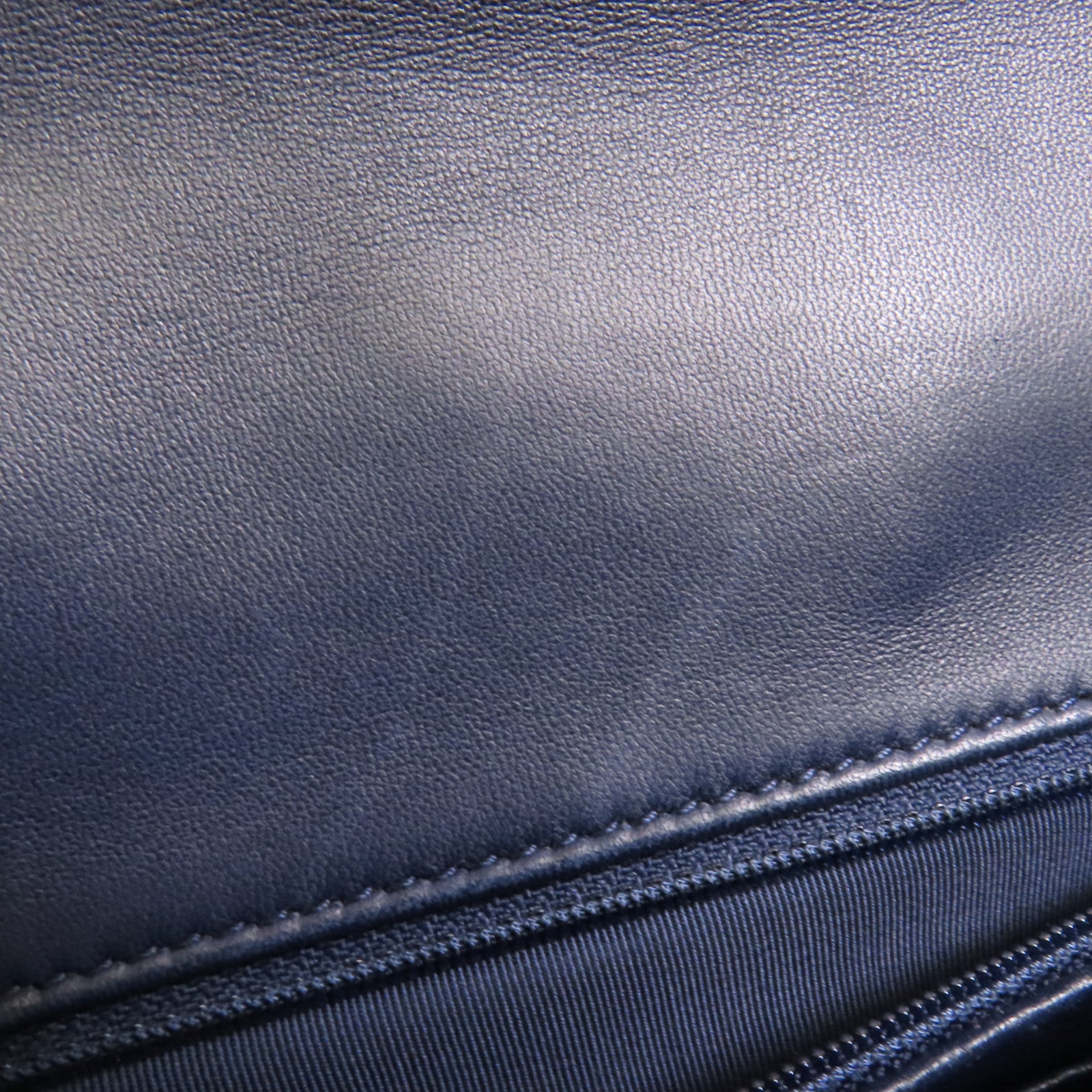CHANEL 羊皮皮革Chain Shoulder銀扣鏈帶肩背袋