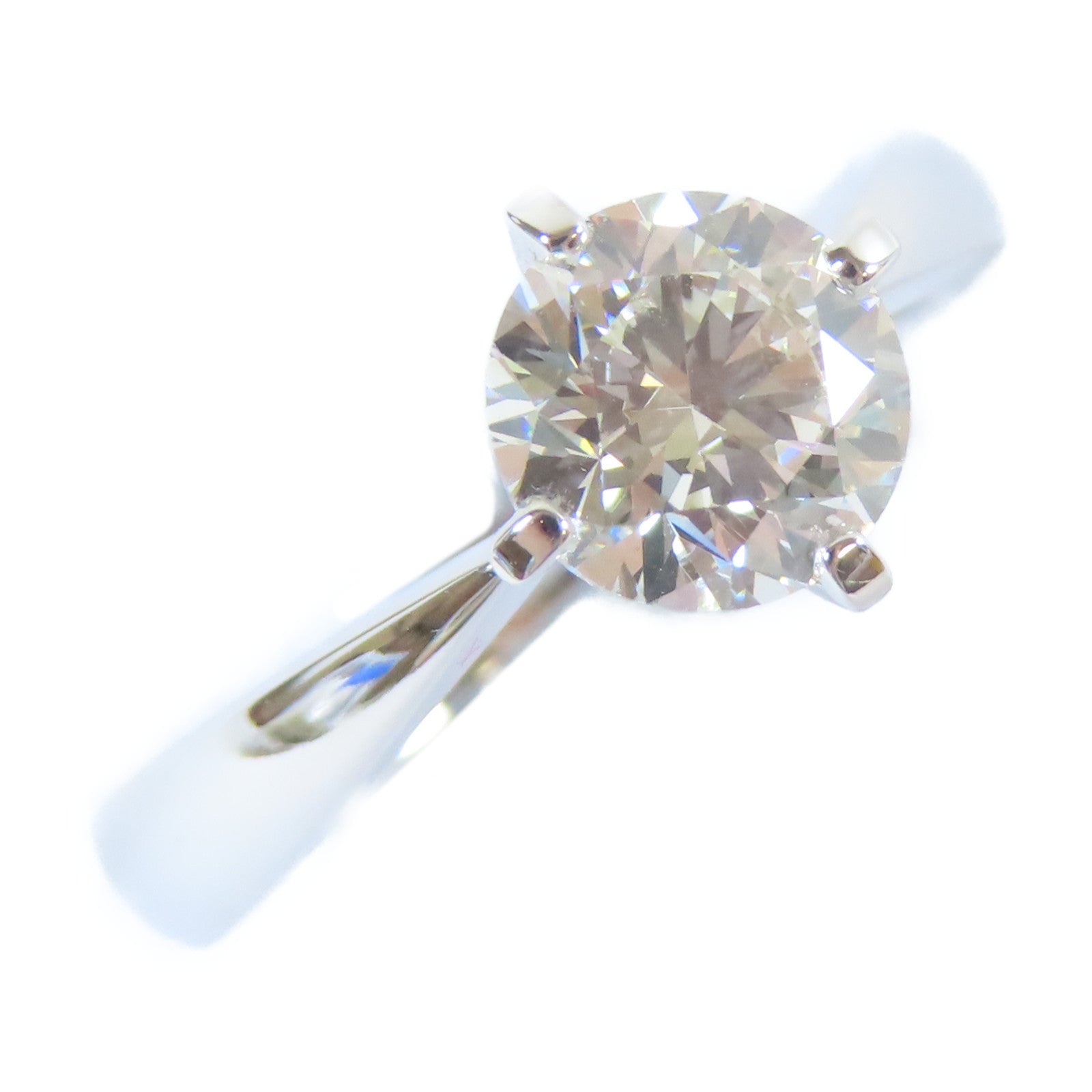 JEWELRY 【激減優惠】18K白金Diamond Ring 1.09ct鑽石戒指US#6