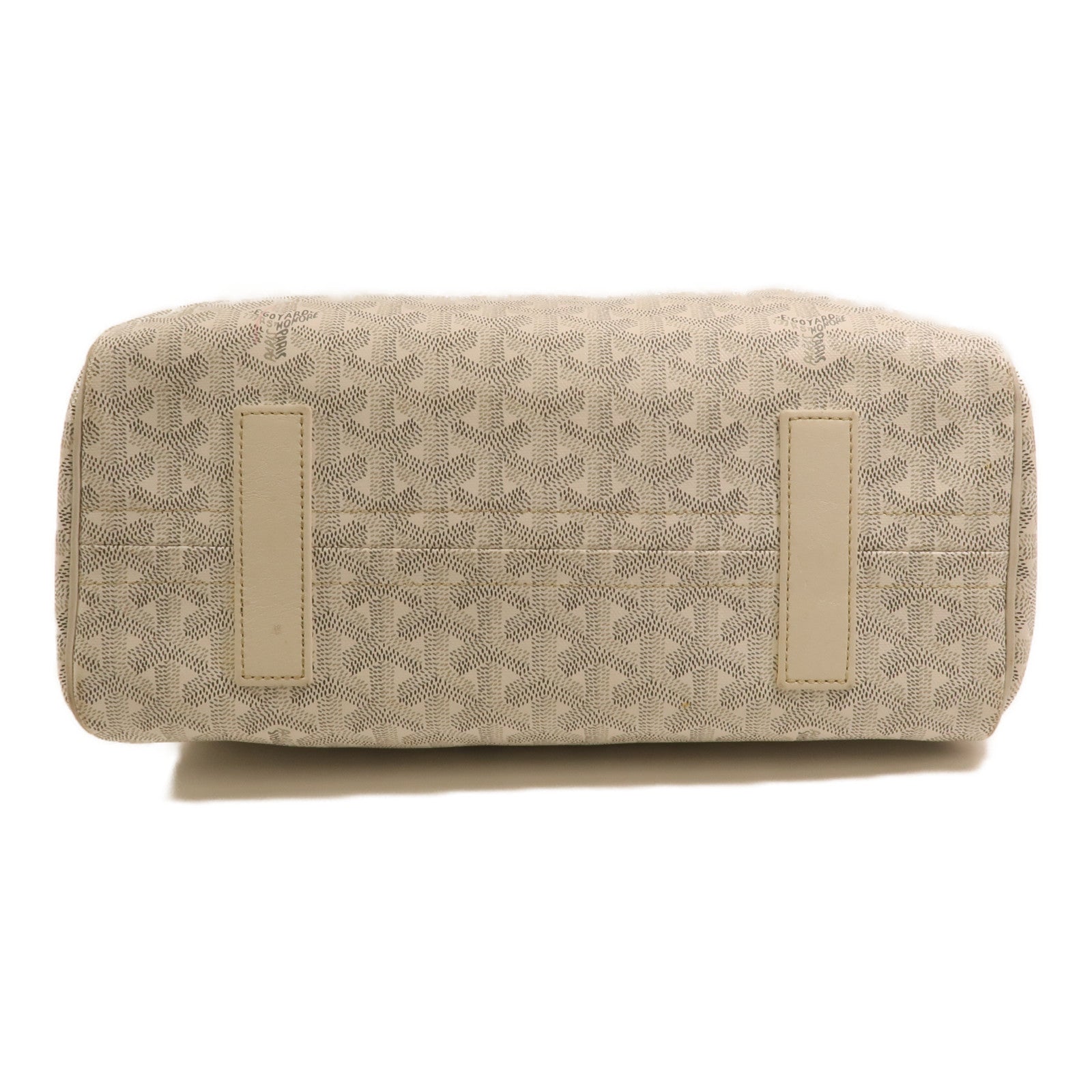 GOYARD 塗層帆布Rouette Souple PM銀扣肩背袋