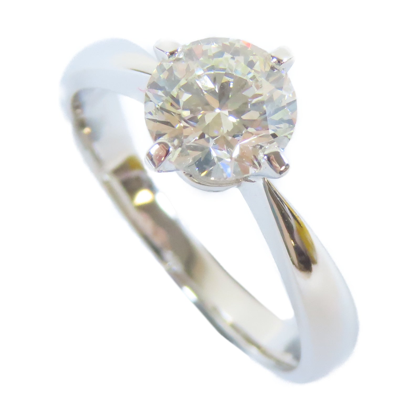 JEWELRY 【激減優惠】18K白金Diamond Ring 1.09ct鑽石戒指US#6