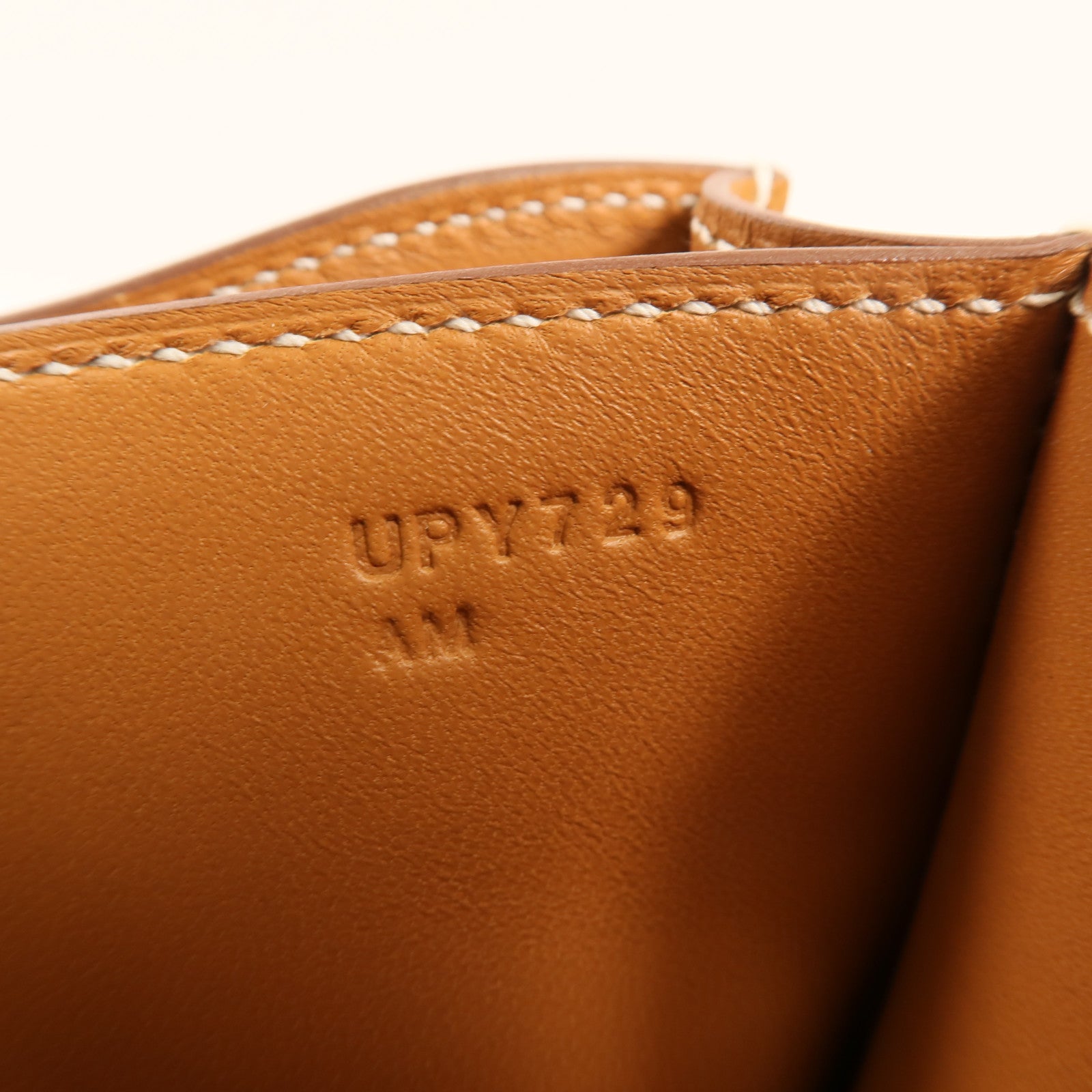 HERMES PHW Constance Mini Shoulder Bag Epsom Leather 37 Gold