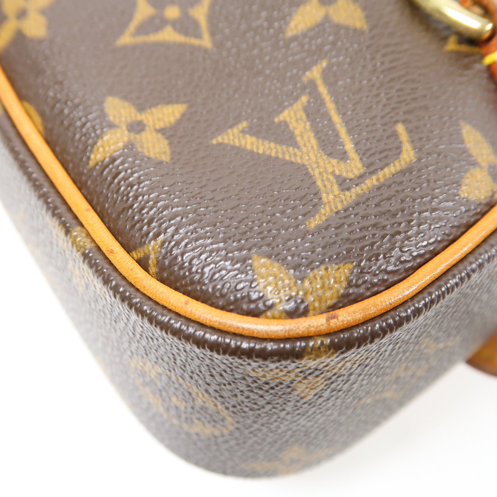 LOUIS VUITTON Monogram Sac Marelle A Dos金扣手挽肩背兩用袋啡色