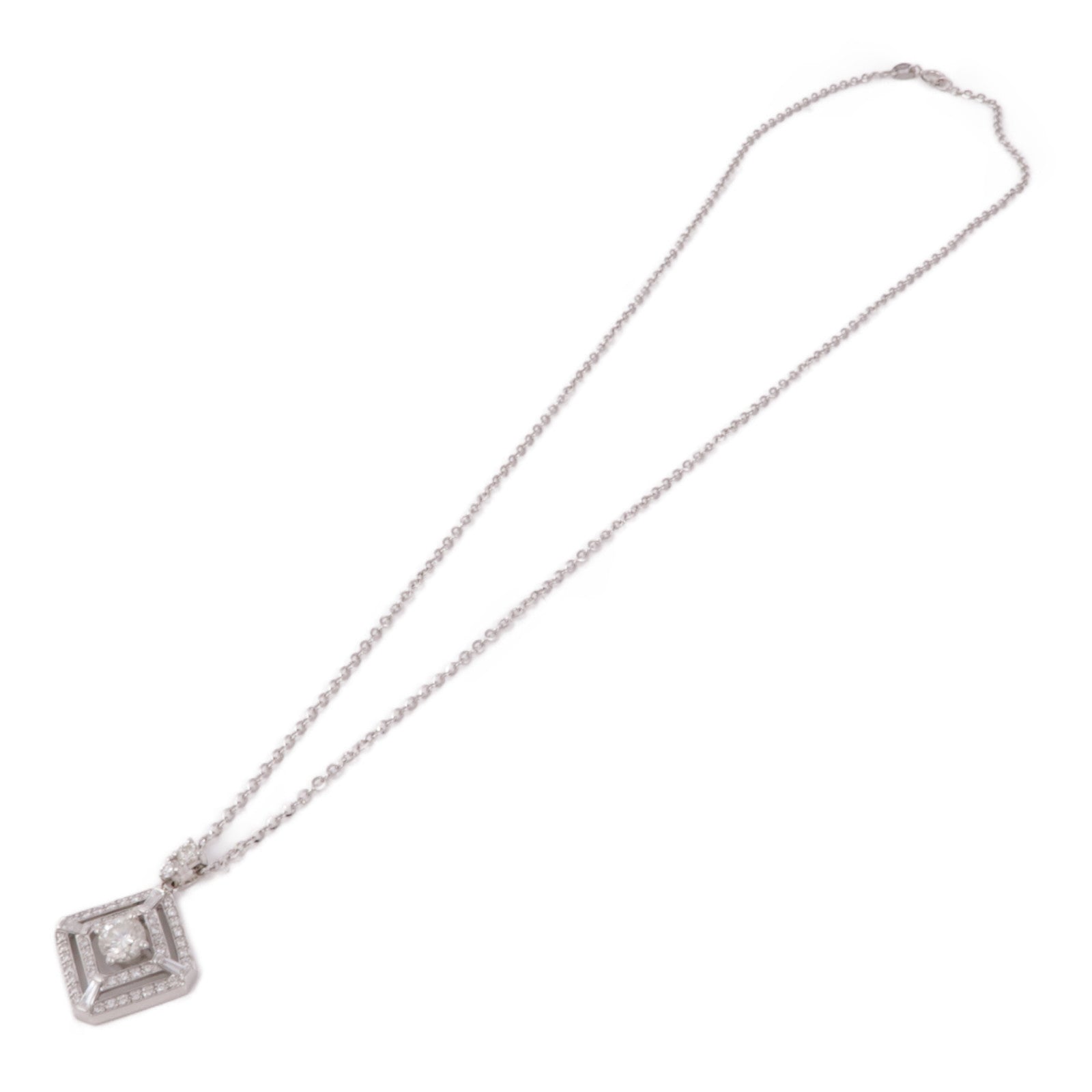 JEWELRY 18K白金Diamond Necklace鑽石項鍊