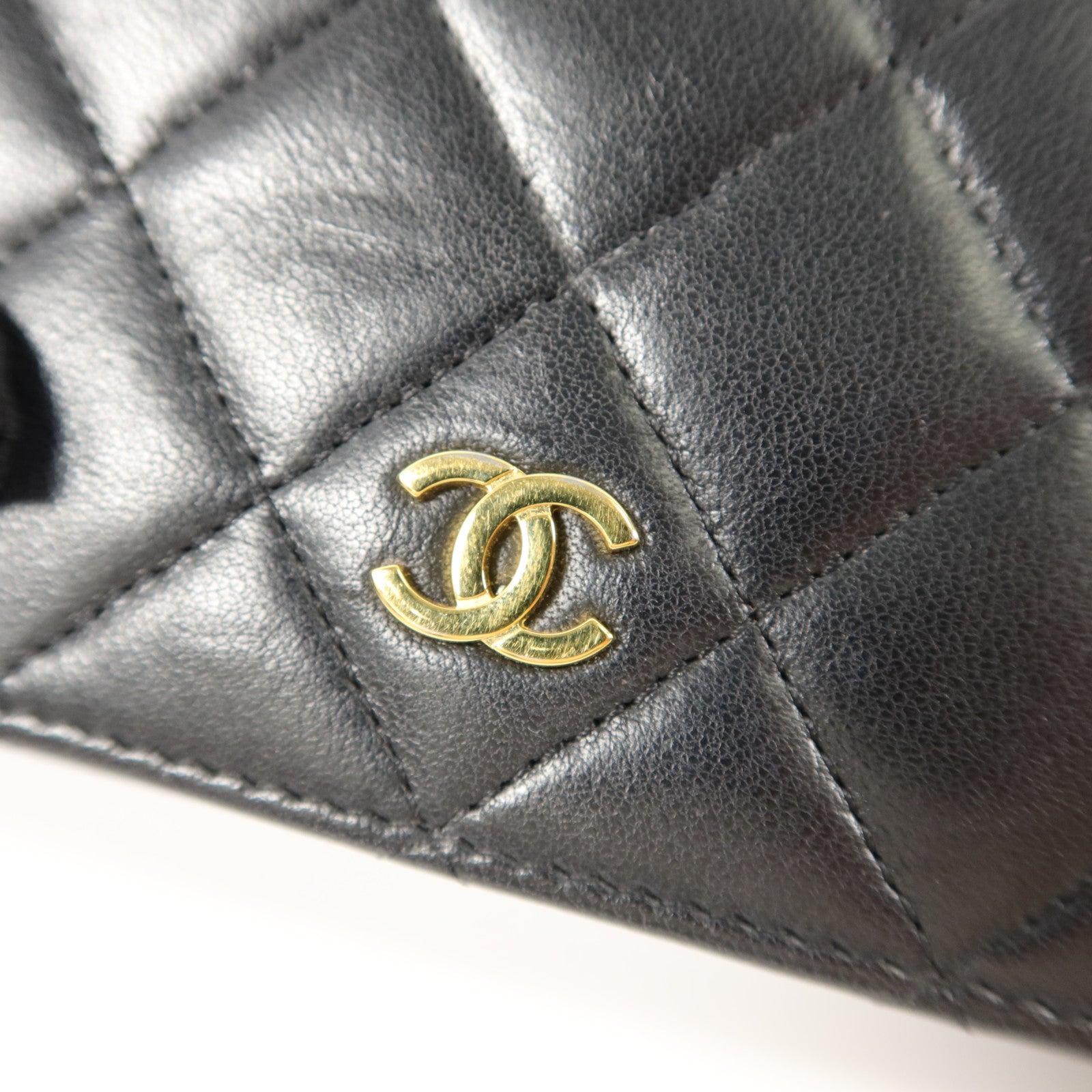 CHANEL 羊皮皮革Long Bifold Wallet長錢包