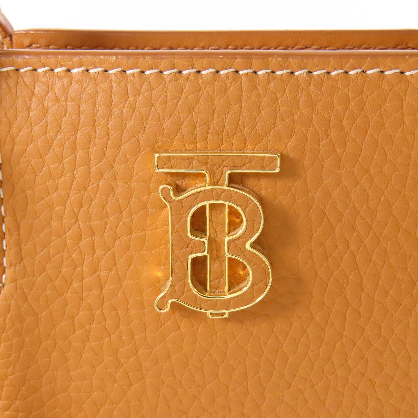 BURBERRY 【激減優惠】牛皮皮革2 Way Shoulder Bag金扣手挽肩背兩用袋