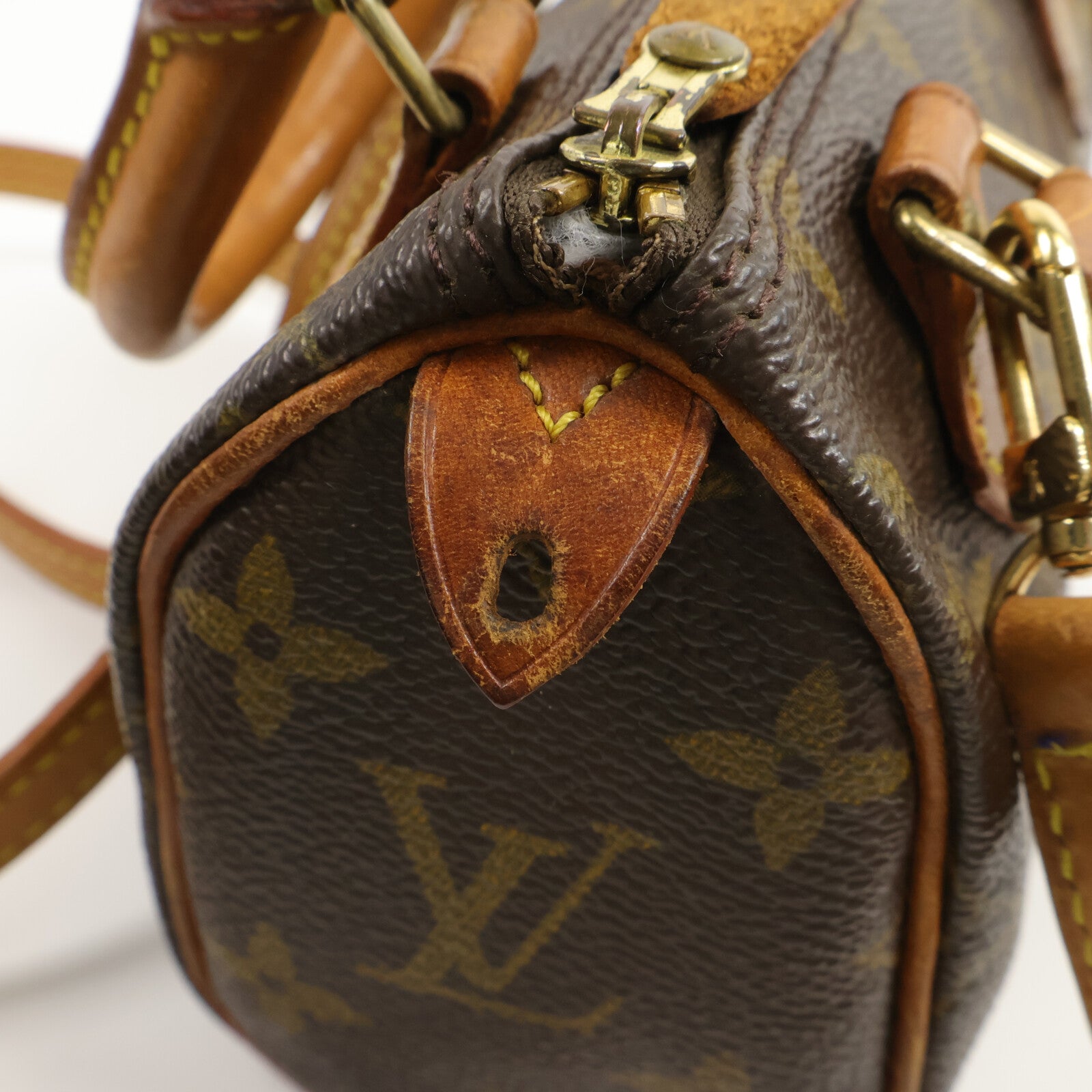 LOUIS VUITTON Monogram Speedy Mini手挽袋