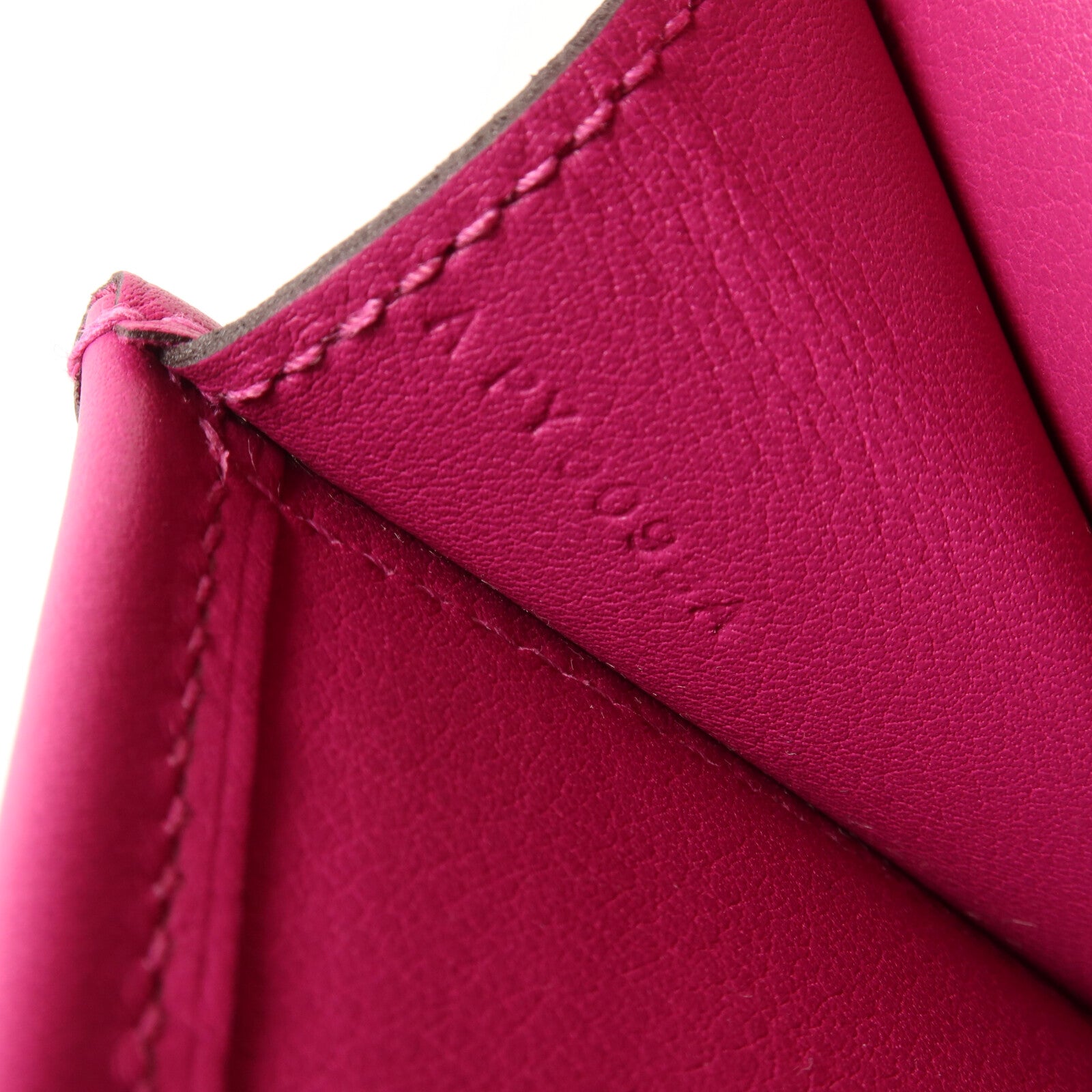 HERMES Swift皮革Jige Elan 29手拿包Rose Purple