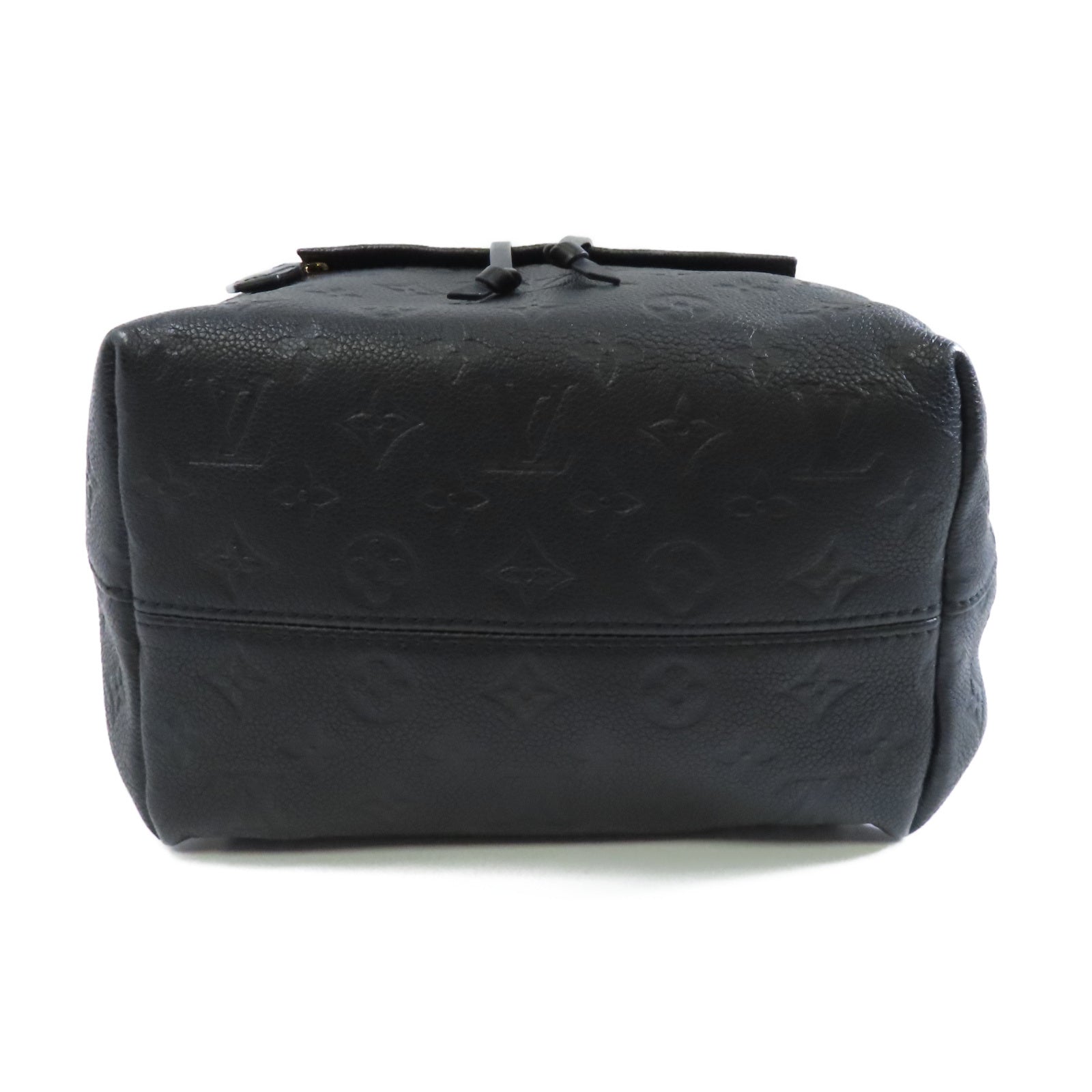 LOUIS VUITTON Monogram Empreinte Montsouris Backpack金扣背包黑色