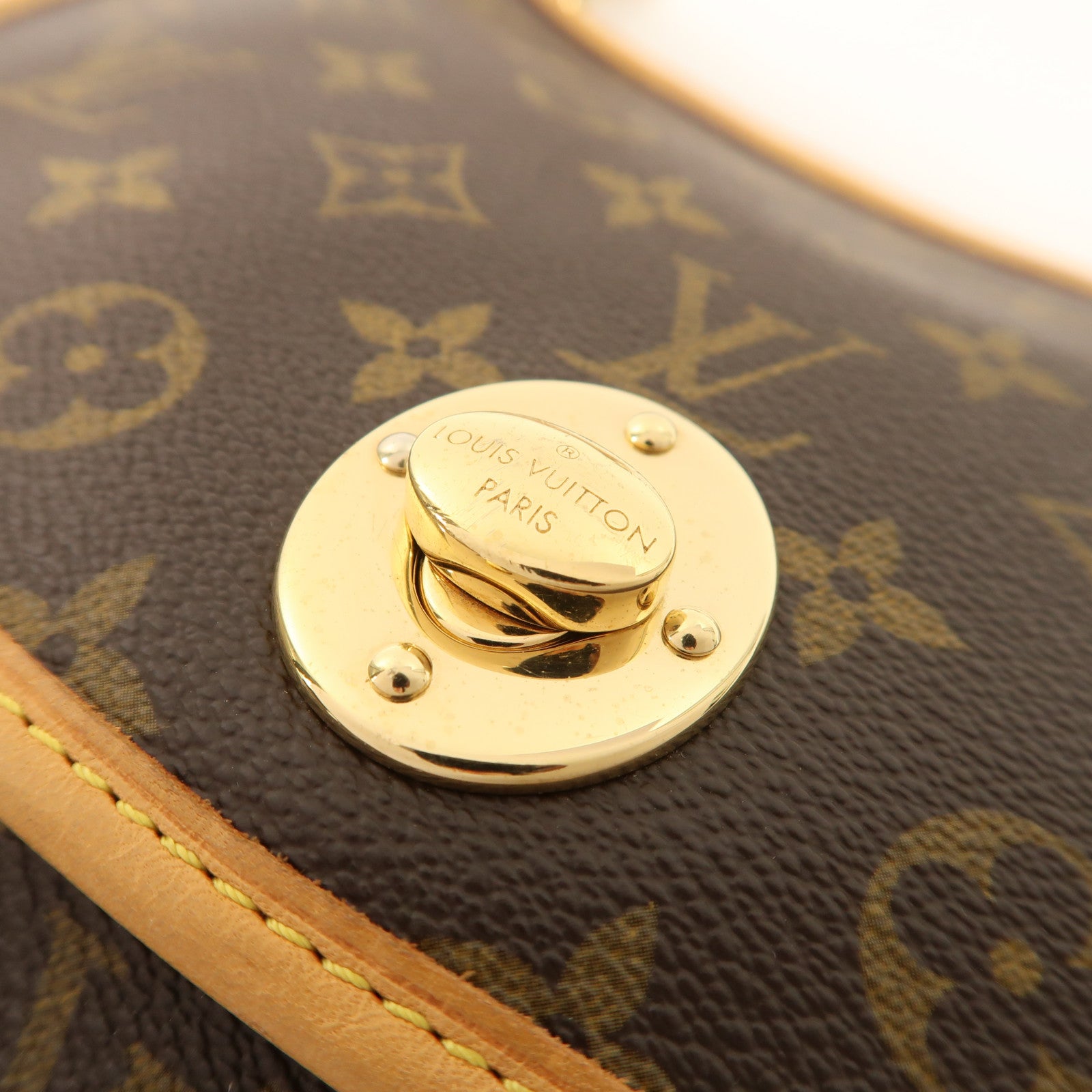 LOUIS VUITTON Monogram Tulum PM金扣肩背袋