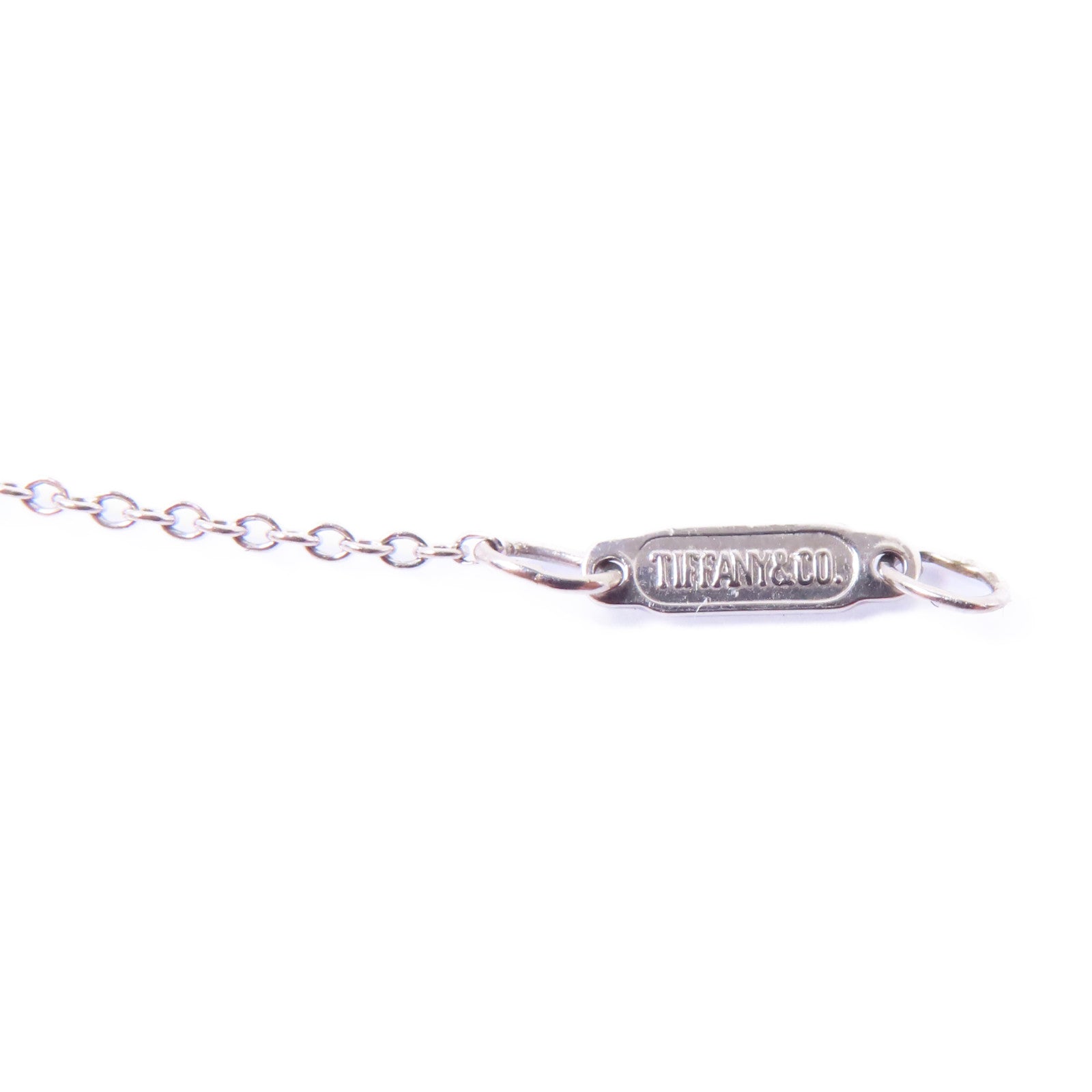 TIFFANY＆CO PT950鉑金Diamond Cross Necklace鑽石項鍊