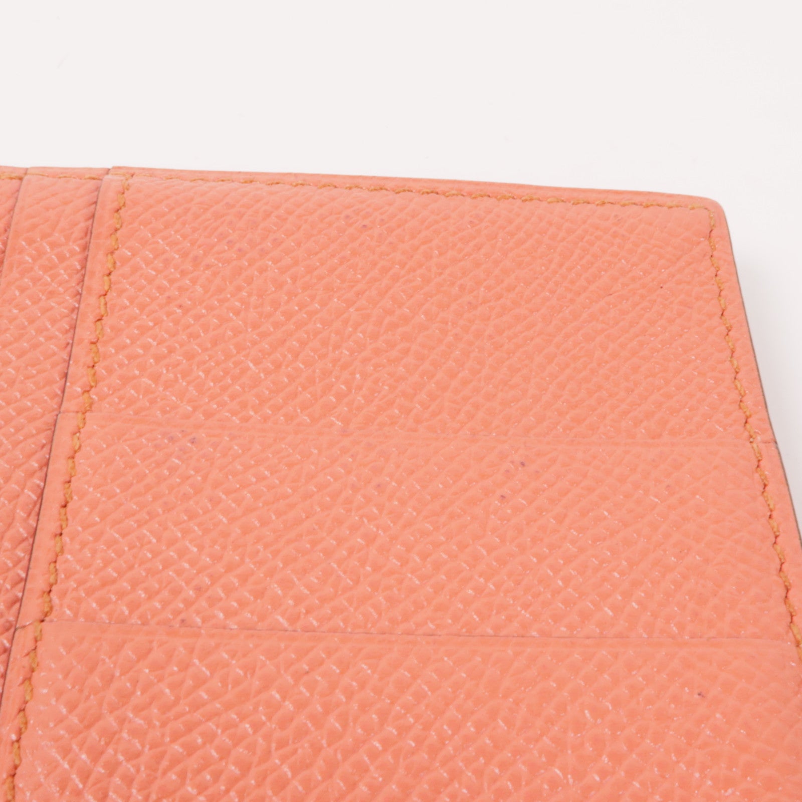 HERMES Epsom皮革Bearn Long Wallet銀扣長錢包Rose Jaipur