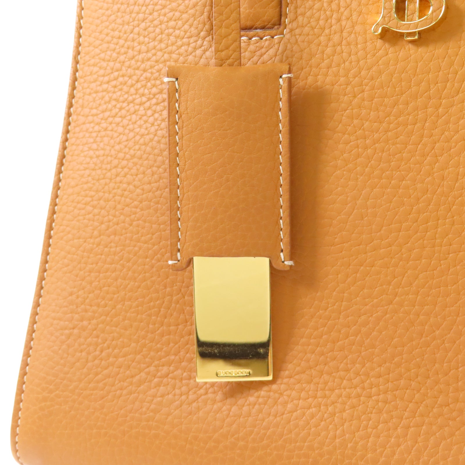 BURBERRY 牛皮皮革2 Way Shoulder Bag金扣手挽肩背兩用袋