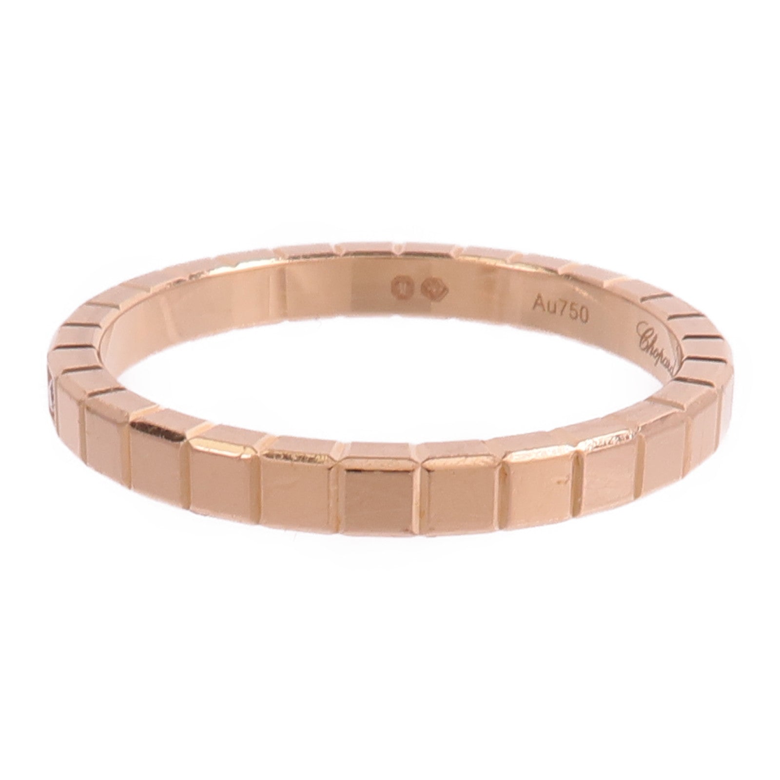 Chopard 18K玫瑰金Ice Cube Ring戒指