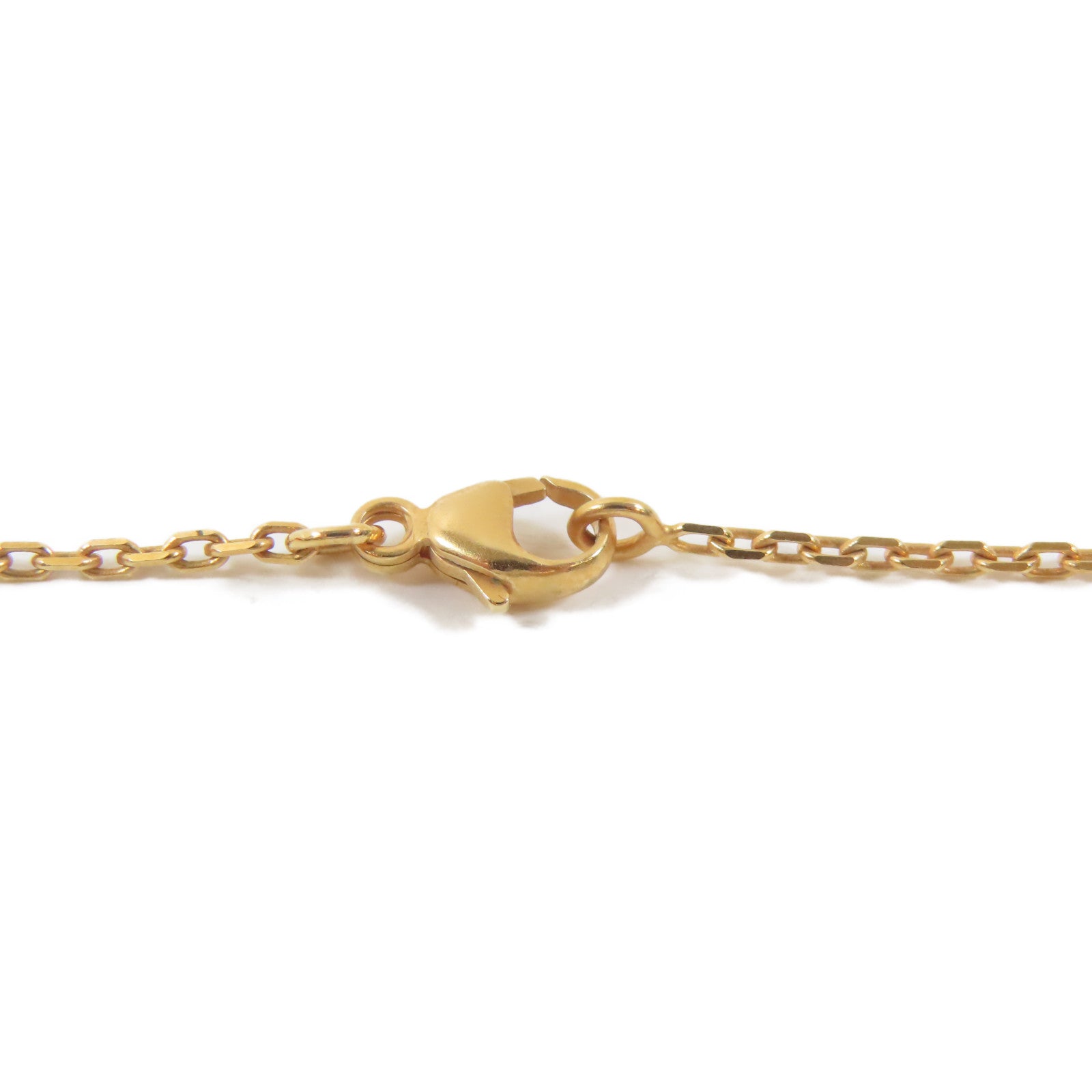 HERMES 金屬Pop H Pendant Necklace項鍊金色/白色#40cm